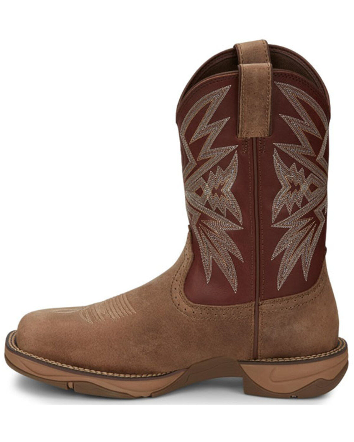 Tony Lama Men's Bartlett Light Tan Western Boots - Broad Square Toe