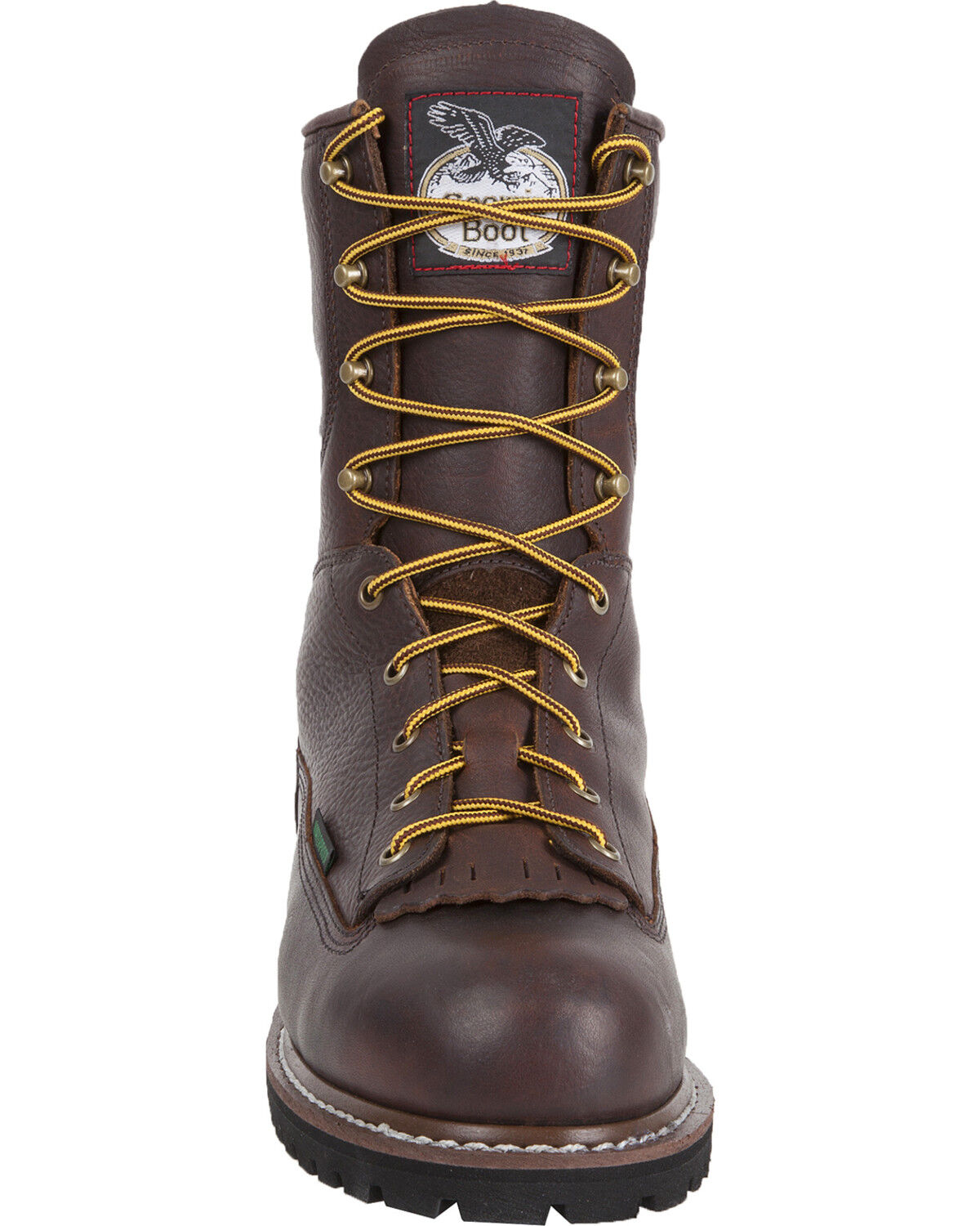 Georgia Waterproof 8" Low Heel Logger Work Boots