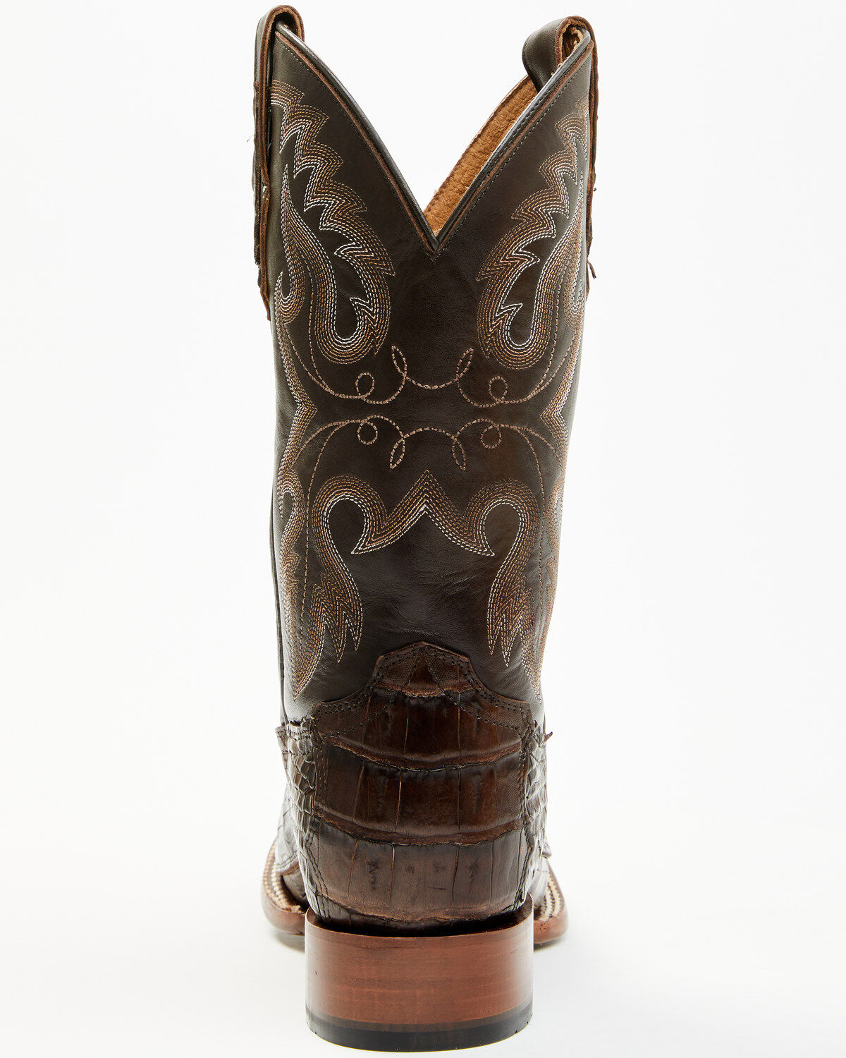 Cody James Men's Exotic Caiman Tail Skin Western Boots - Broad Square Toe
