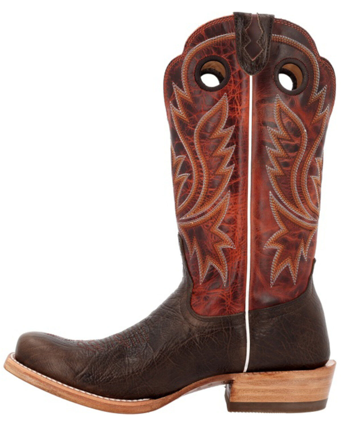 Durango Men's PRCA Collection Shrunken Bullhide Western Boots - Square Toe