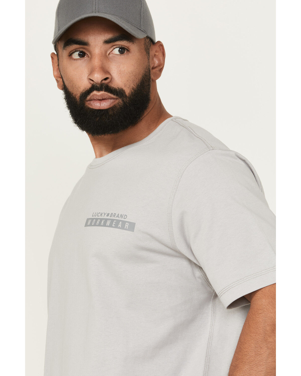 Lucky Brand Workwear Men's Core Logo Short Sleeve T-Shirt