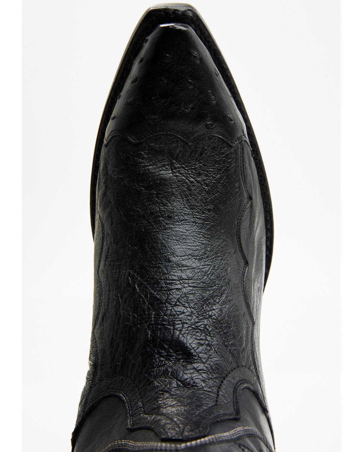 Dan Post Men's Exotic Ostrich Western Boots - Snip Toe