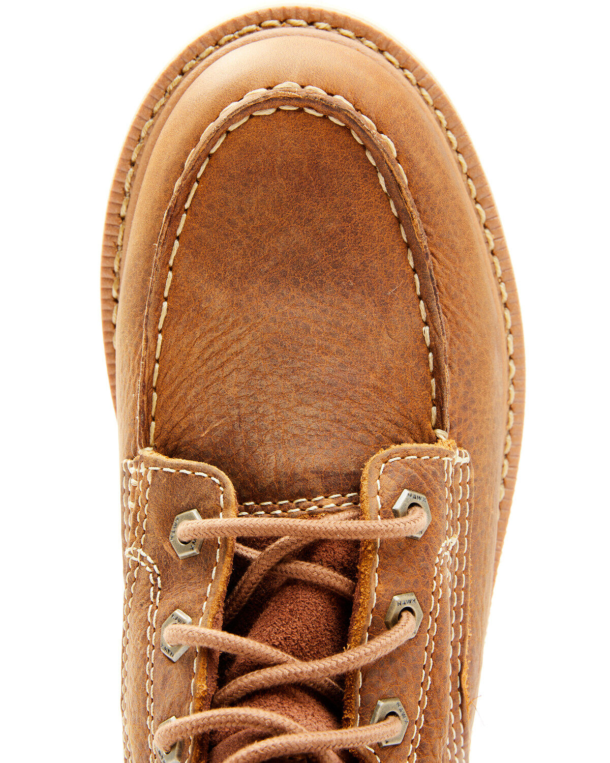 Hawx Men's Brown Wedge Work Boots - Soft Toe