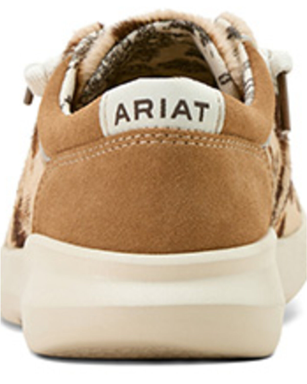 Ariat Women's Brindle Hair On Hide Hilo Casual Shoes - Moc Toe