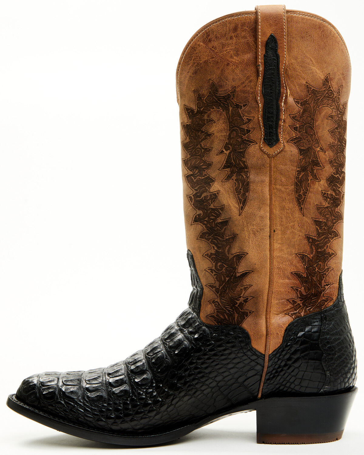 El Dorado Men's Exotic Alligator Western Boots - Round Toe