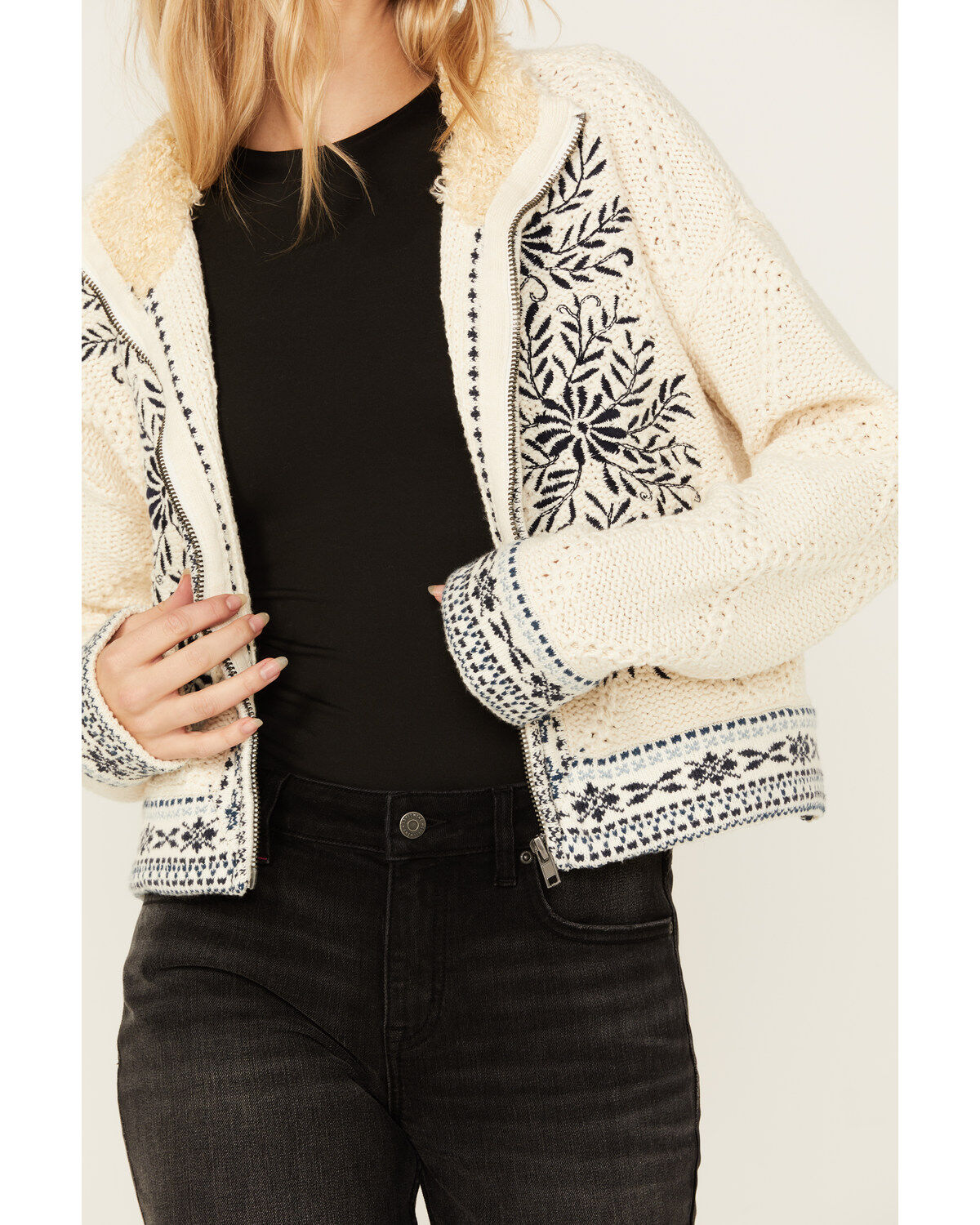 Free People Women's Floral Print True Cardigan