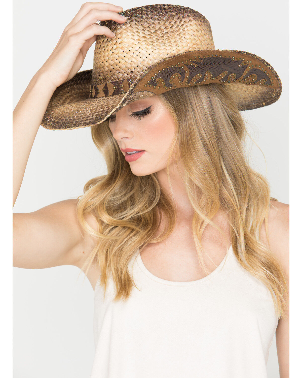 Shyanne® Women's Rustic Tan Straw Hat