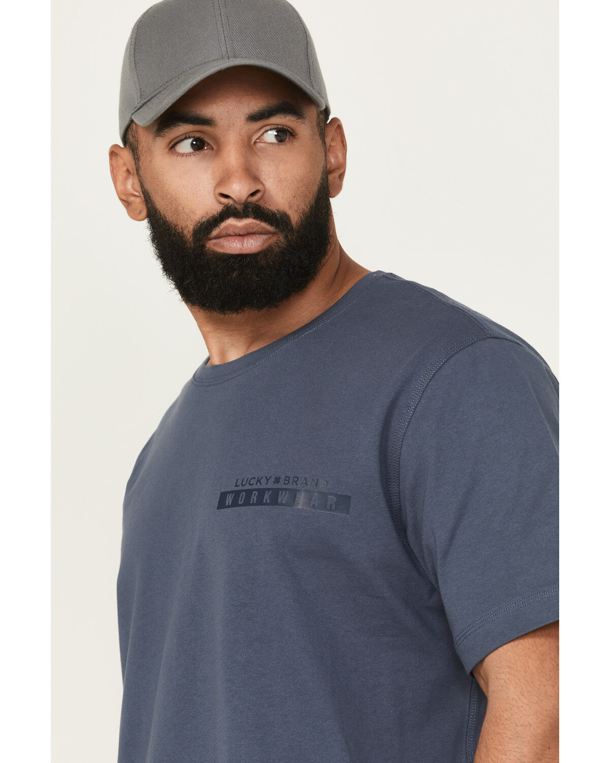 Lucky Brand Workwear Men's Core Logo Short Sleeve T-Shirt