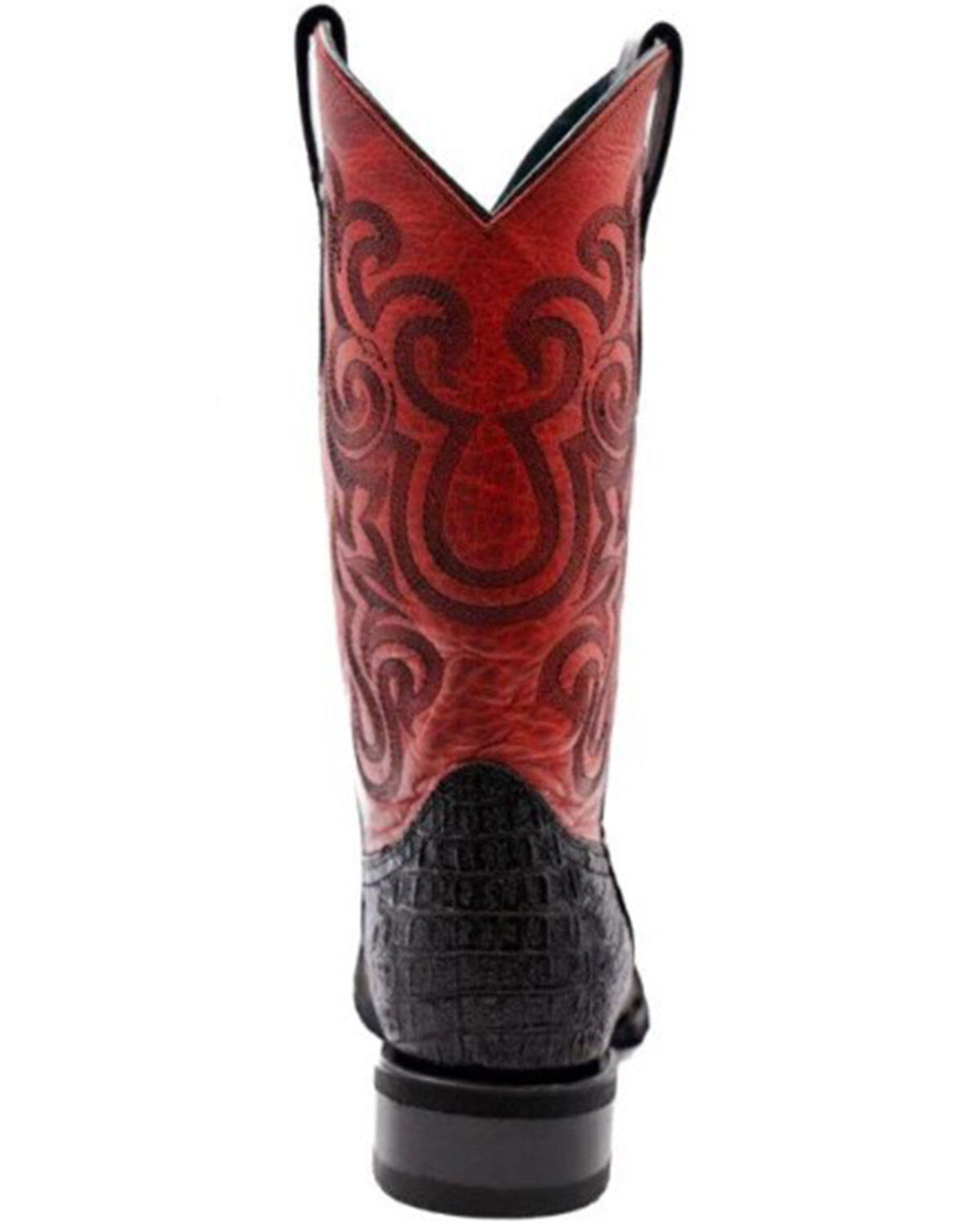 Ferrini Men's Crocodile Print Western Boots - Broad Square Toe