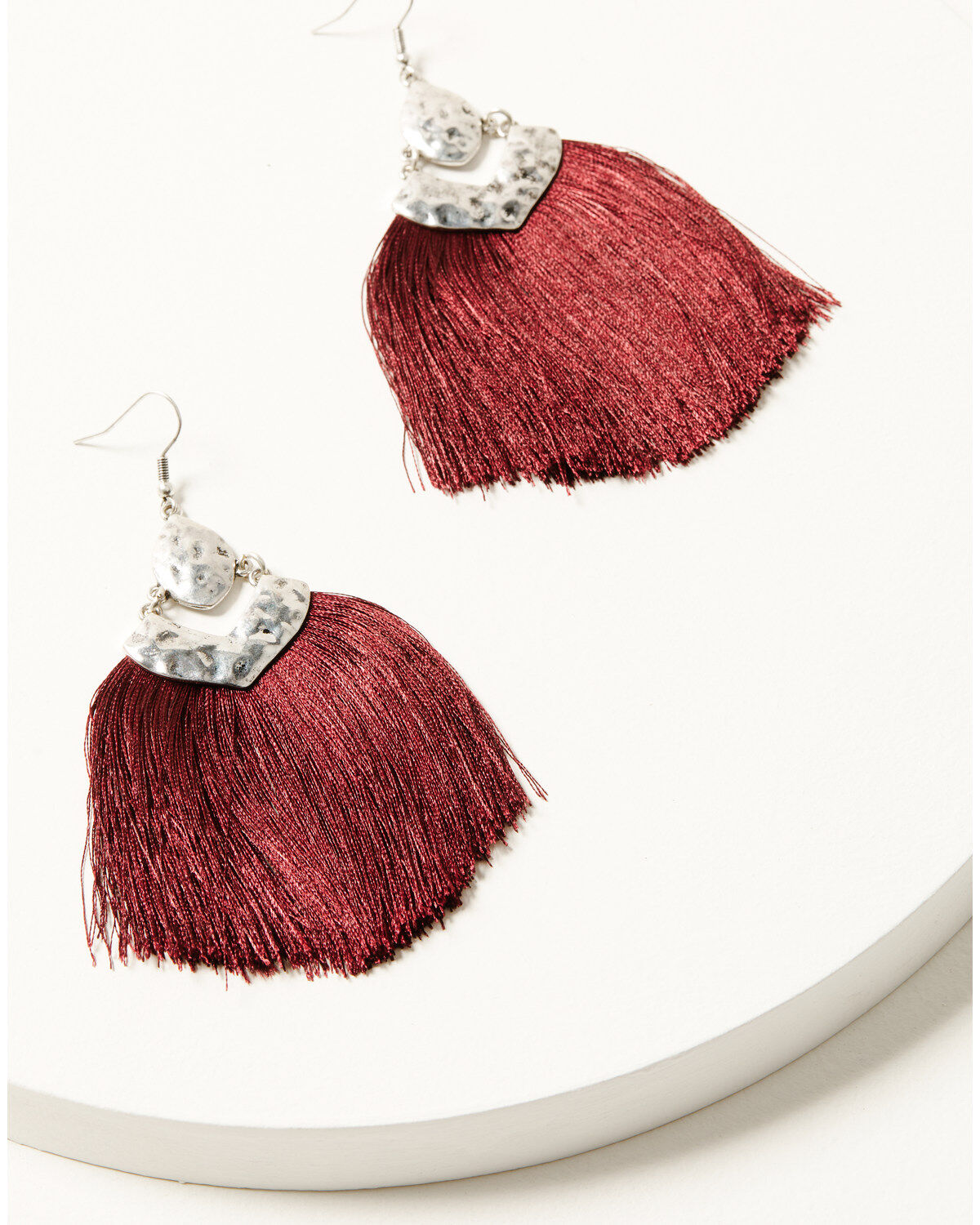 Shyanne Women's Juniper Sky Fringe Earrings