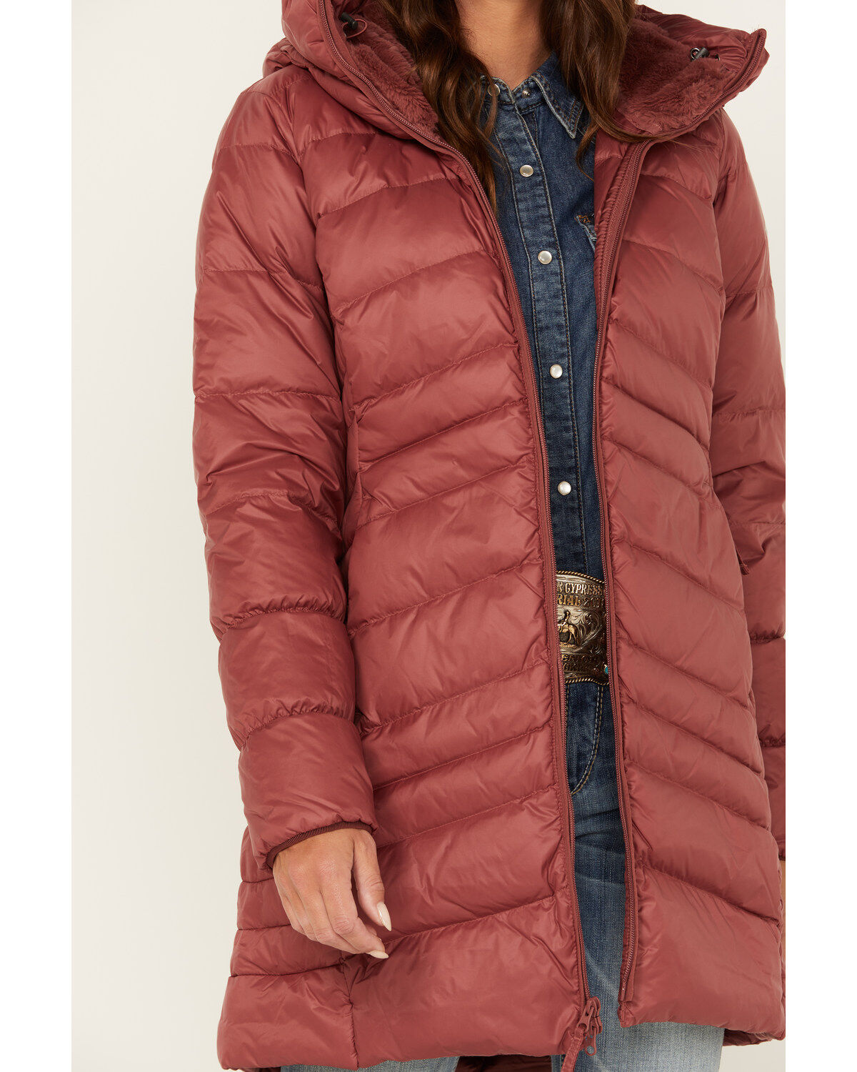 Columbia Women's Autumn Park® Down Hooded Mid Jacket