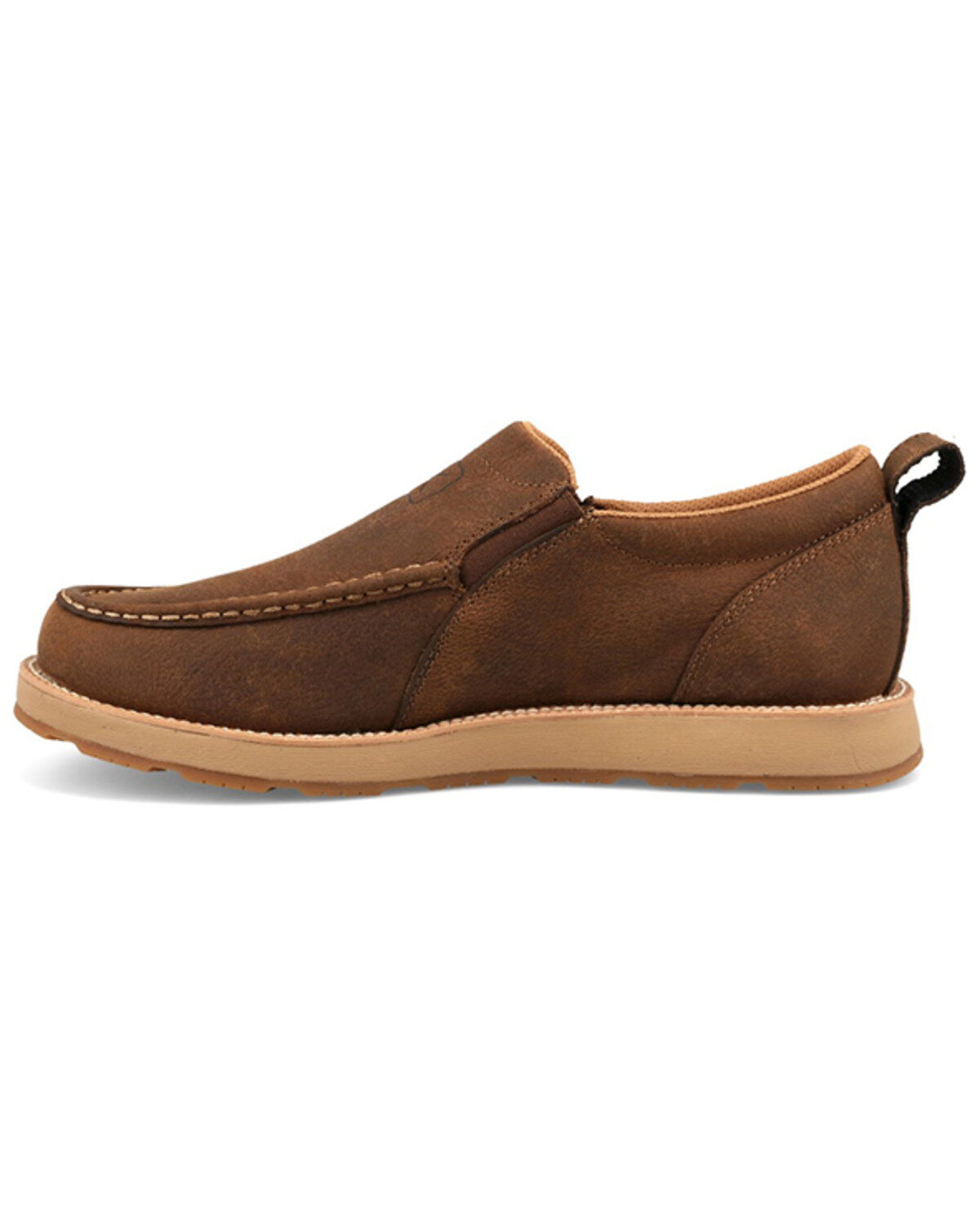 Twisted X Men's CellStretch® Wedge Sole Slip-On Casual Shoes - Moc Toe