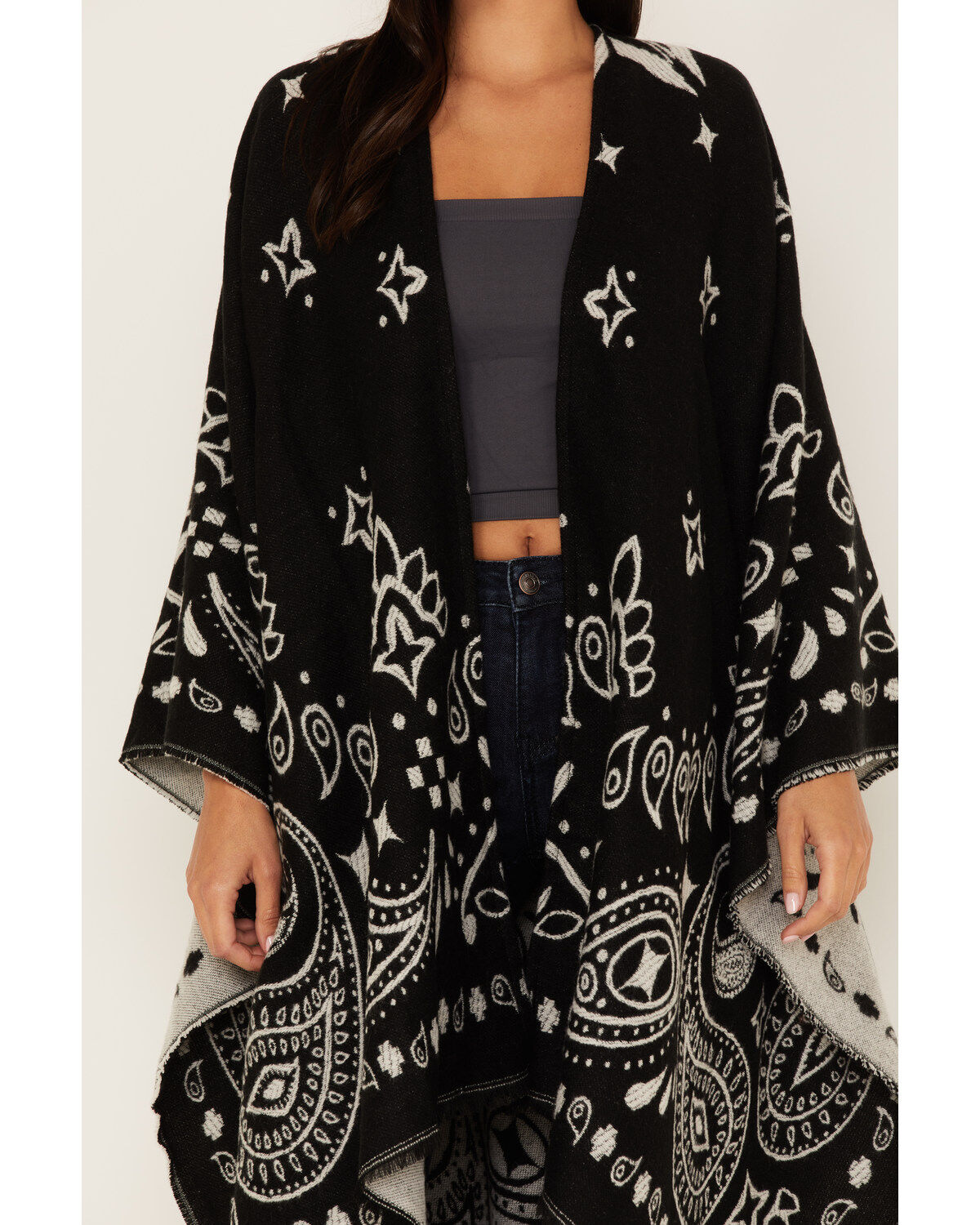 Idyllwind Women's Kyle Bandana Print Blanket Shawl