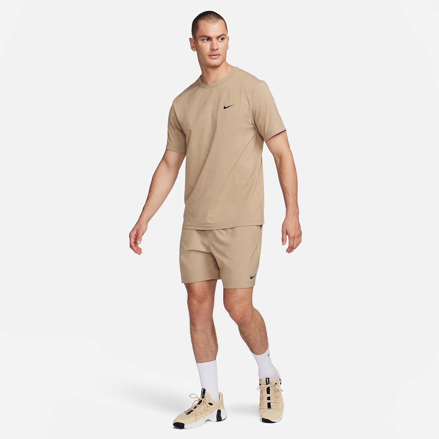 Nike Dri-FIT Form 7in Pantaloncini Khaki/Black