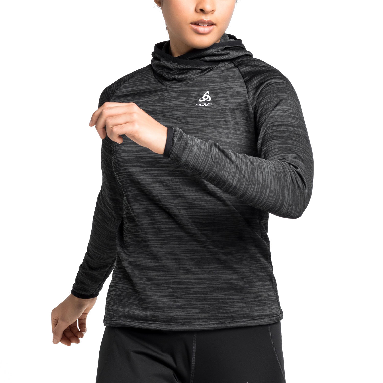 Odlo Millennium Element Maglia Black Melange
