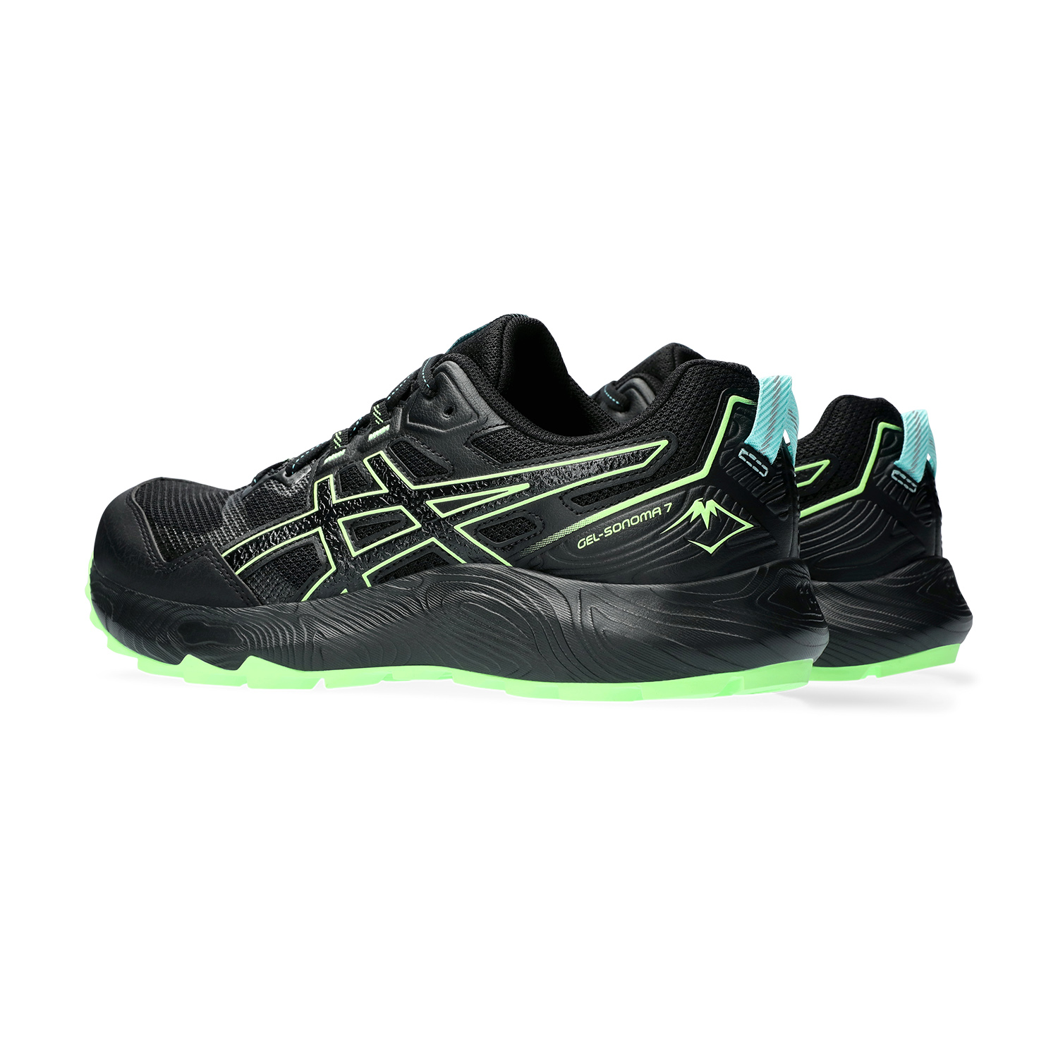 Asics Gel Sonoma 7 Black/Illuminate Green