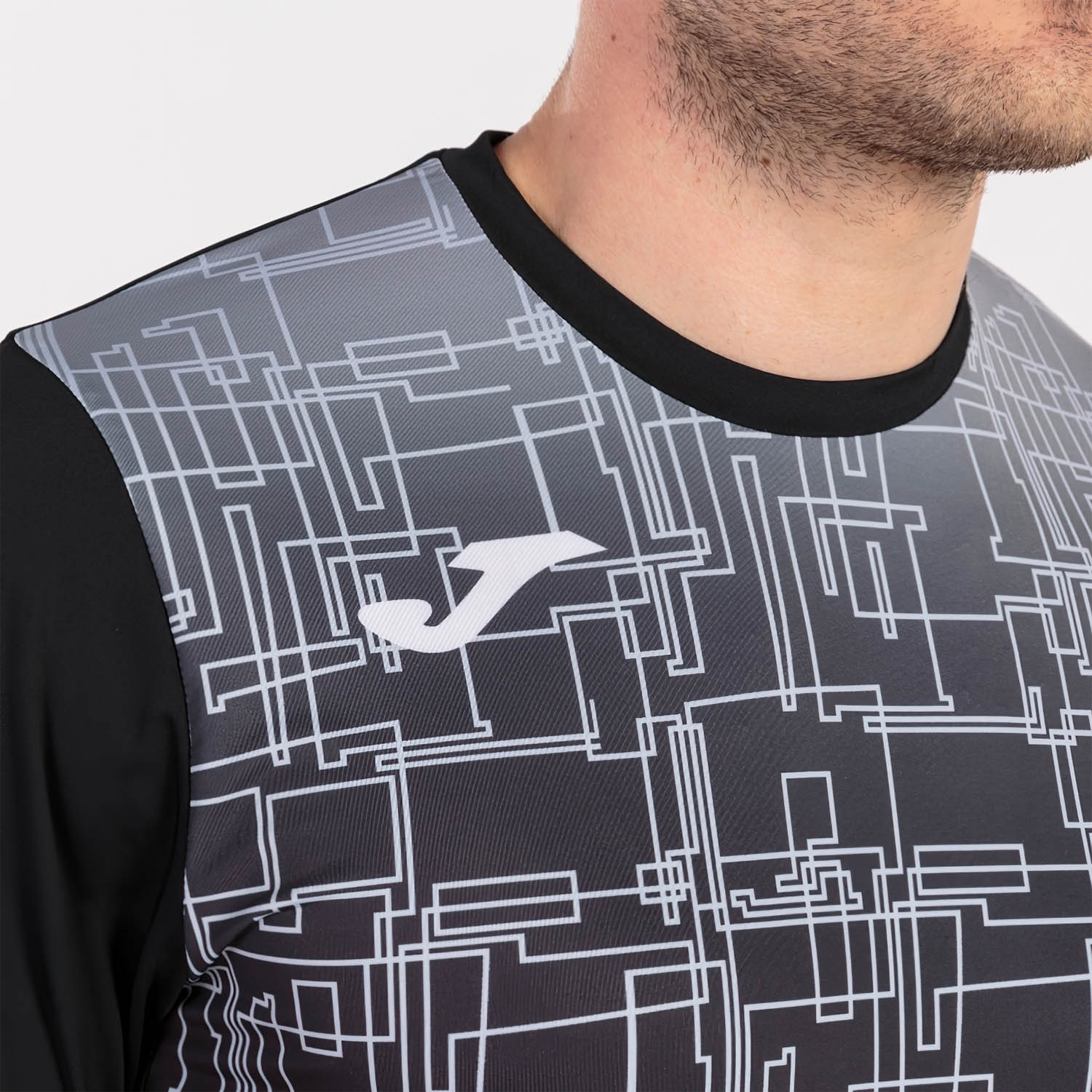 Joma Elite VIII Maglietta Black