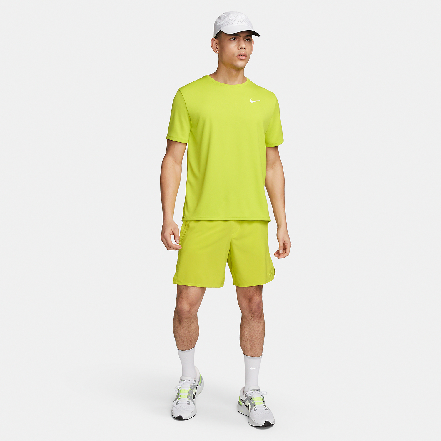 Nike Dri-FIT Unlimited 7in Pantaloncini Bright Cactus/Black/Bright Cactus