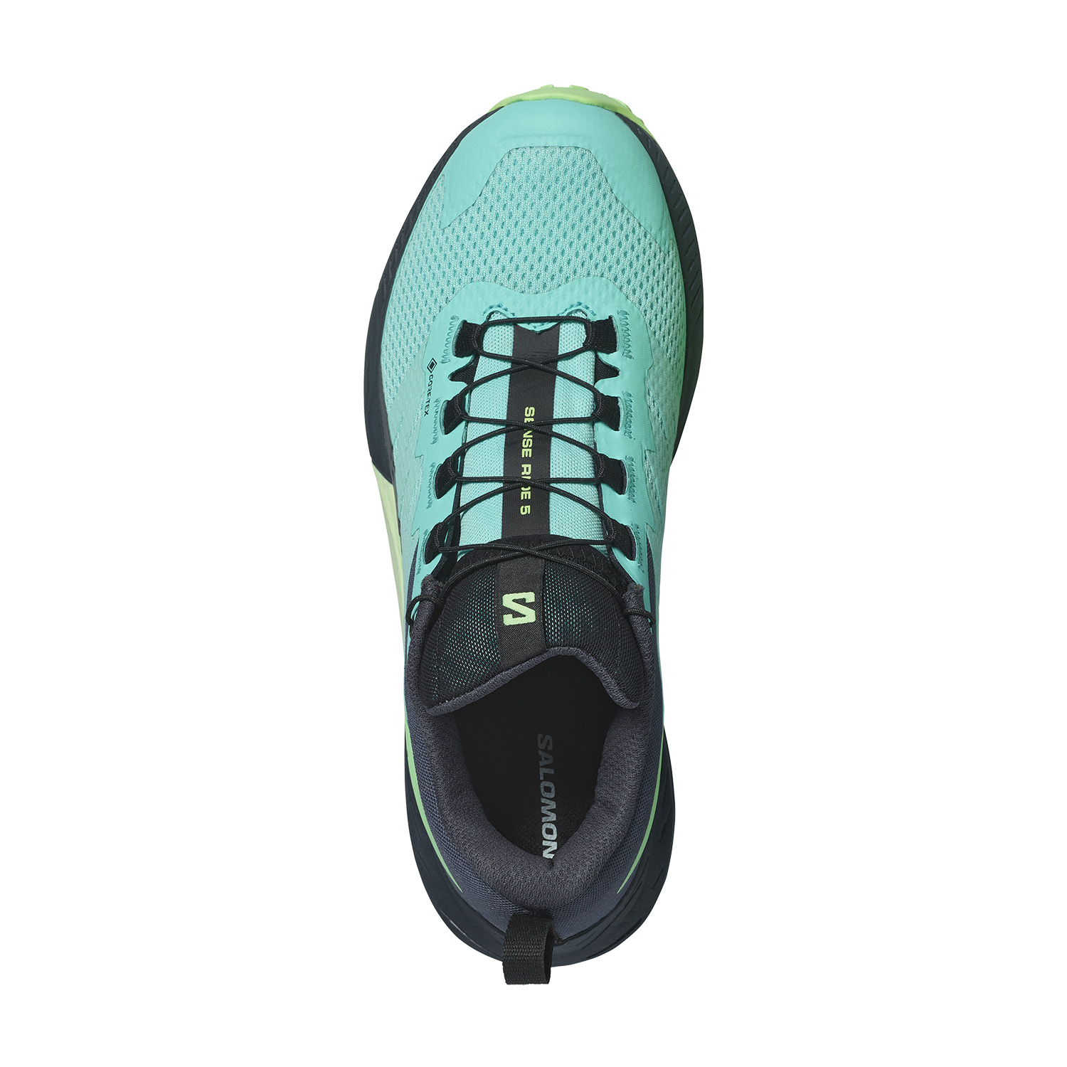 Salomon Sense Ride 5 GTX Blue Radiance/Green Ash/India Ink