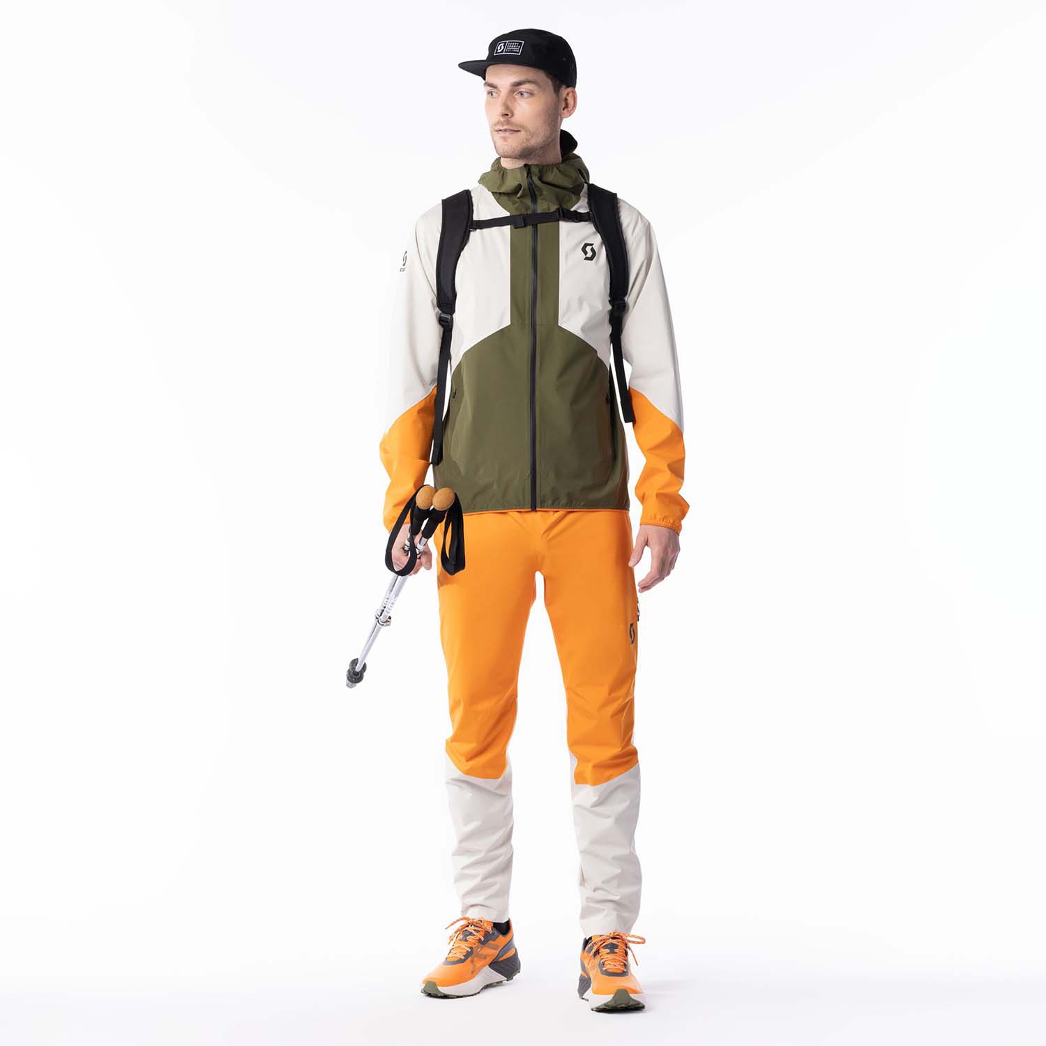 Scott Explorair Light Dryo 2.5 L Pantaloni Flash Orange/Dust White