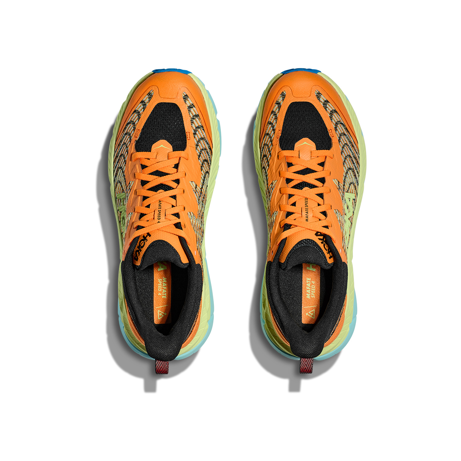 Hoka Mafate Speed 4 Solar Flare/lettuce
