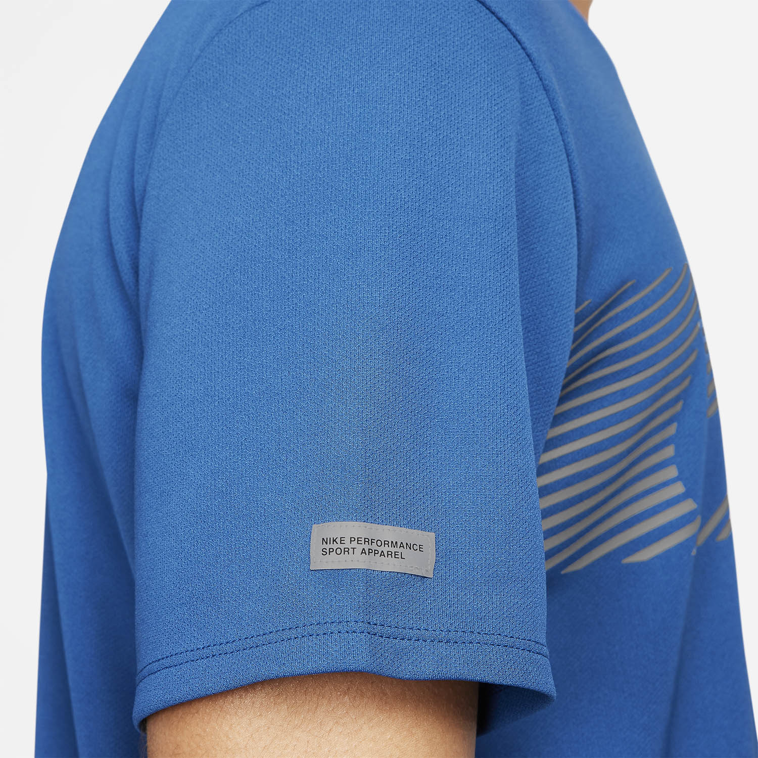 Nike Miler Flash Maglietta Court Blue/Reflective Silver