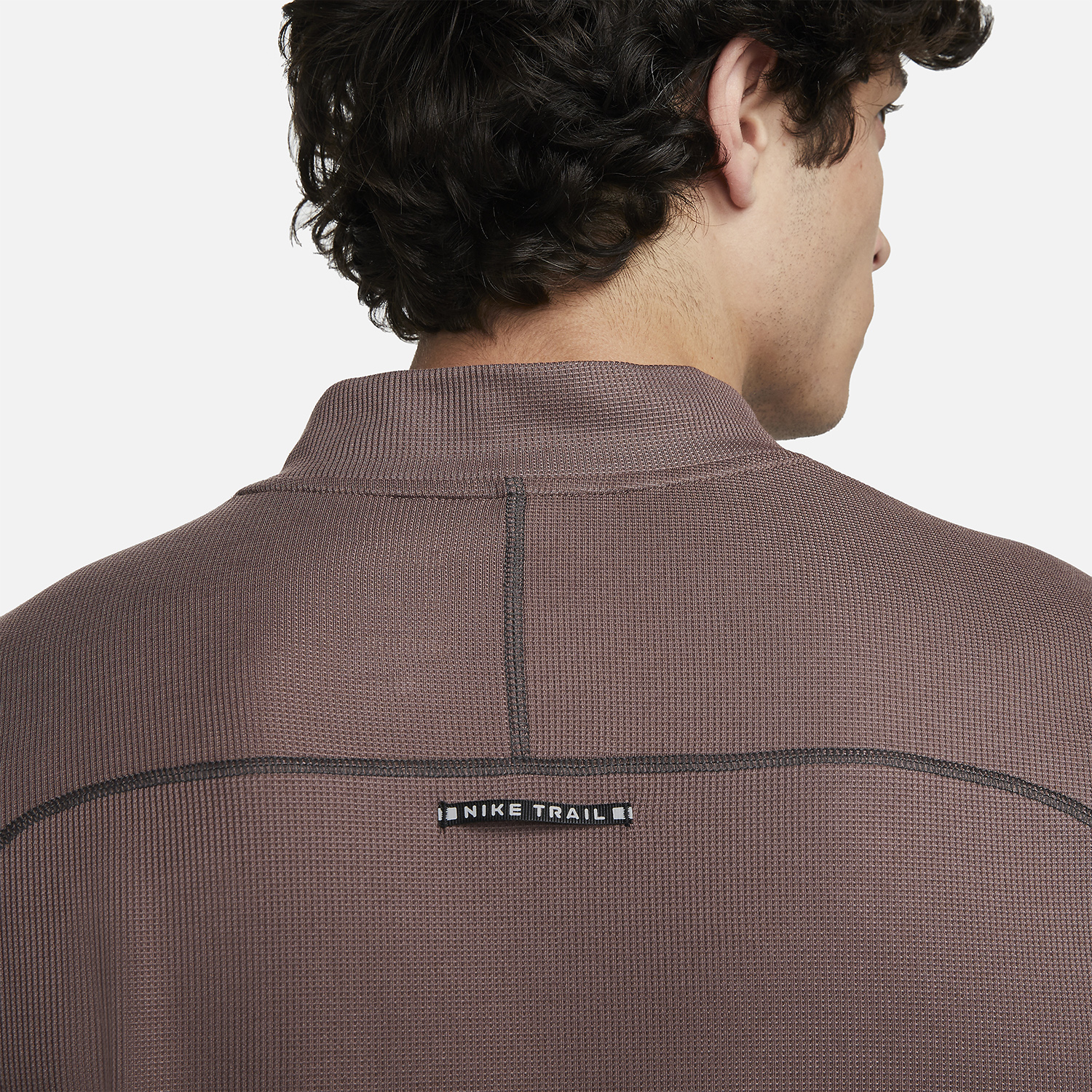 Nike Trail Dri-FIT Swoosh Maglia Plum Eclipse/Black/Guava Ice