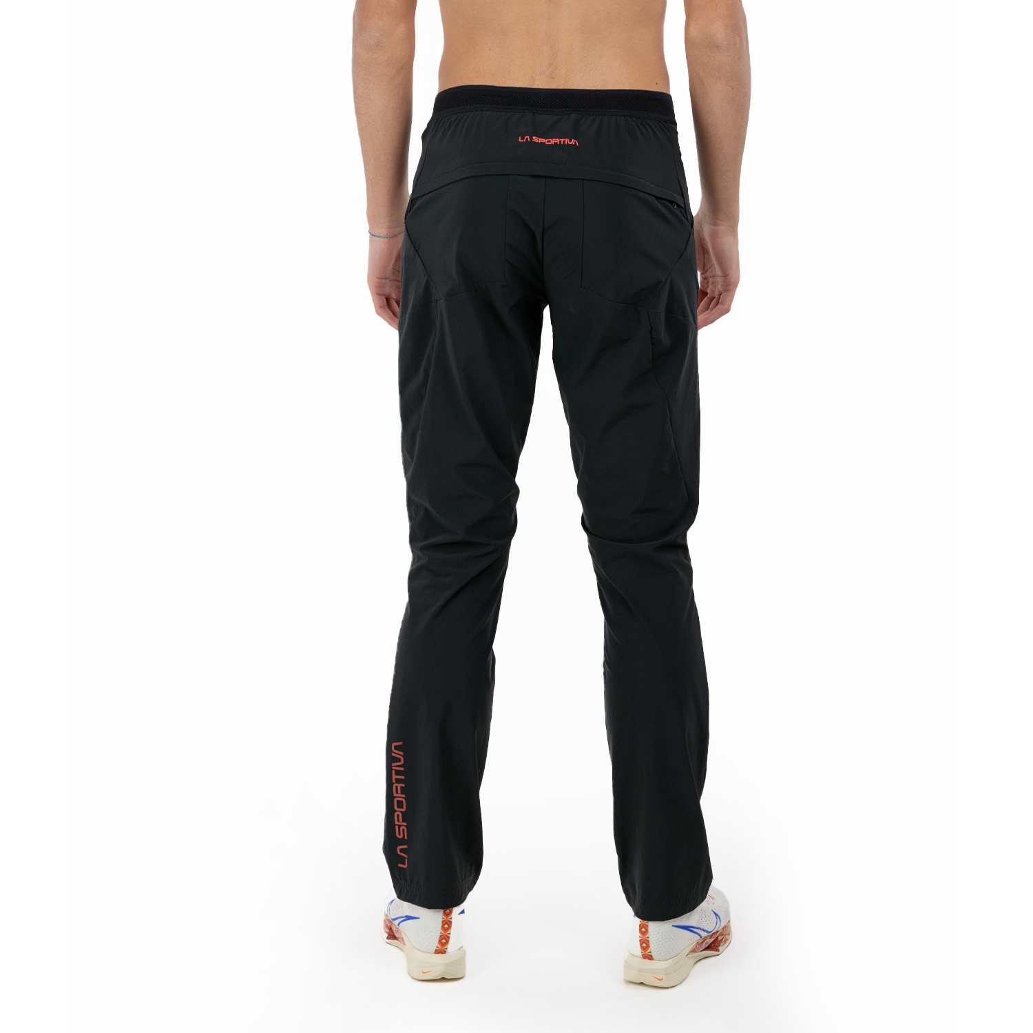 La Sportiva Brush Pantaloni Black/Cherry Tomato