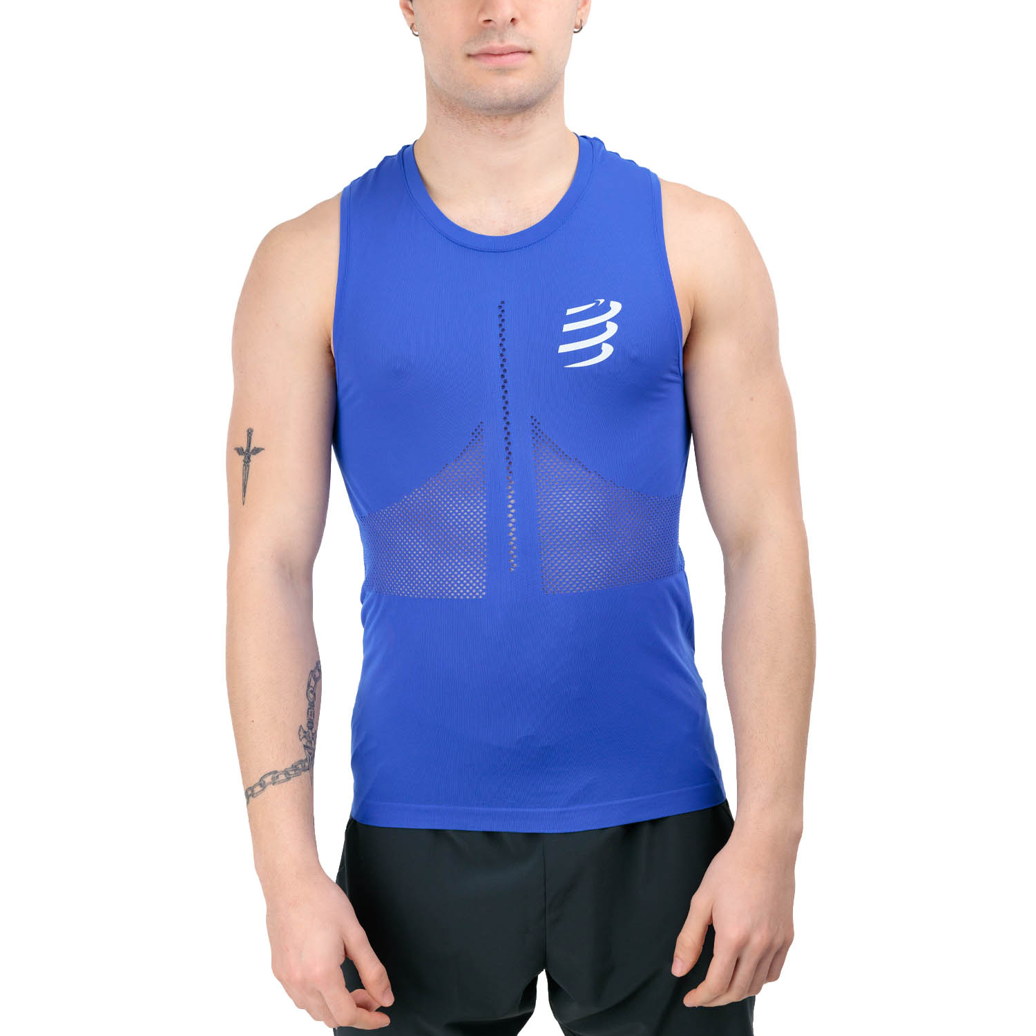 Compressport Pro Racing Canotta Dazz Blue