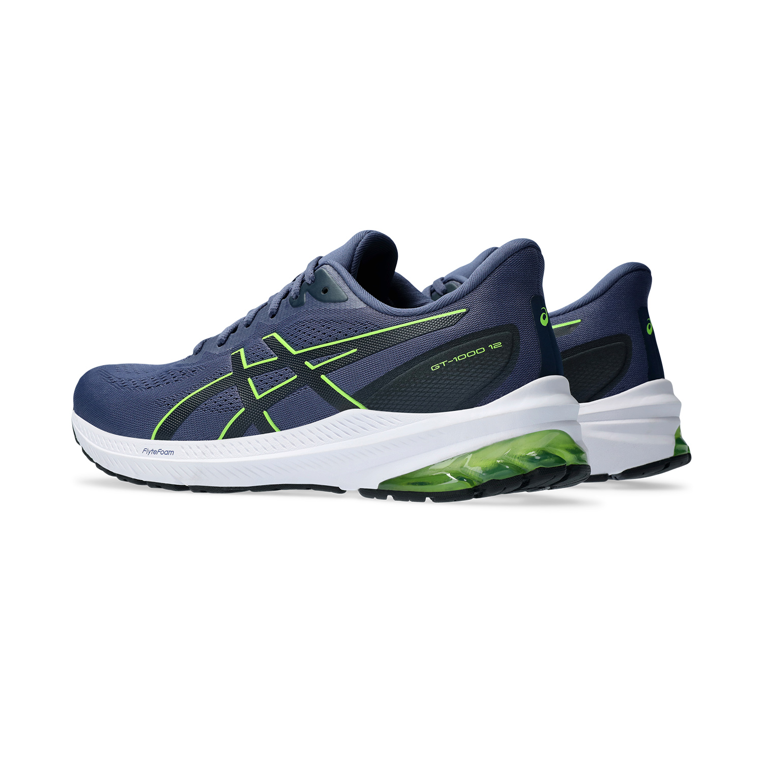 Asics GT 1000 12 Thunder Blue/Electric Lime