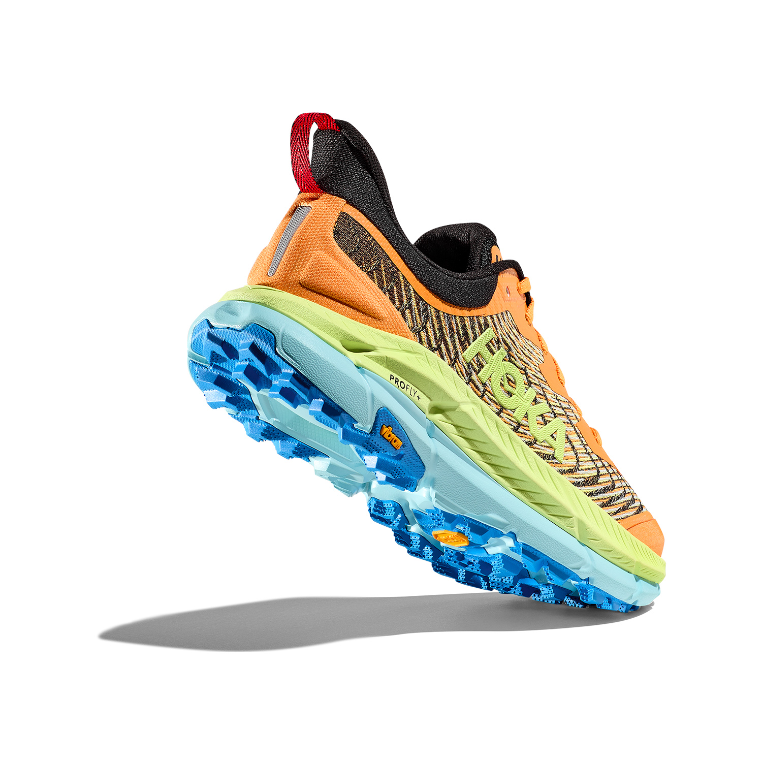 Hoka Mafate Speed 4 Solar Flare/lettuce