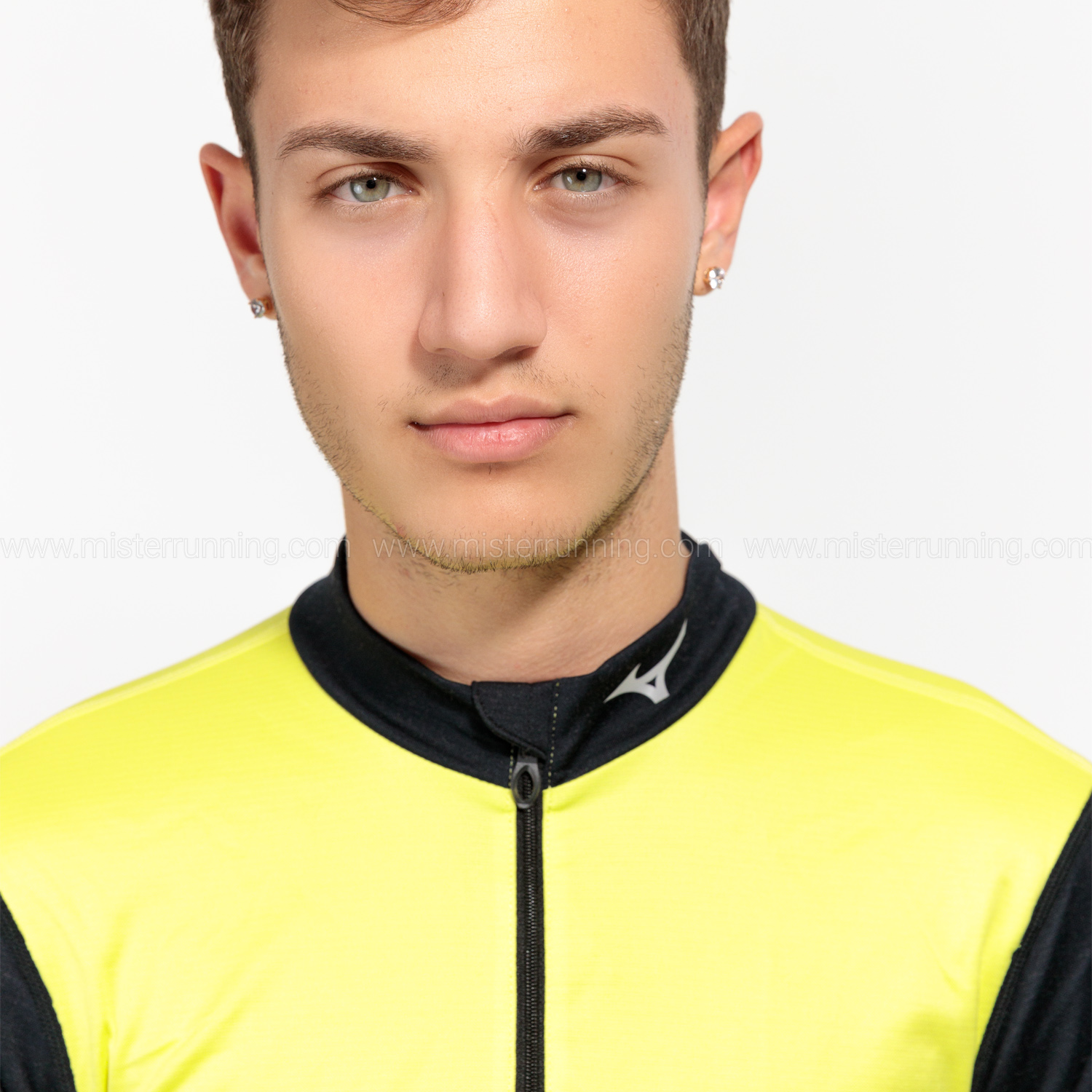 Mizuno Mid Weight Breath Thermo Logo Maglia Evening Primrose