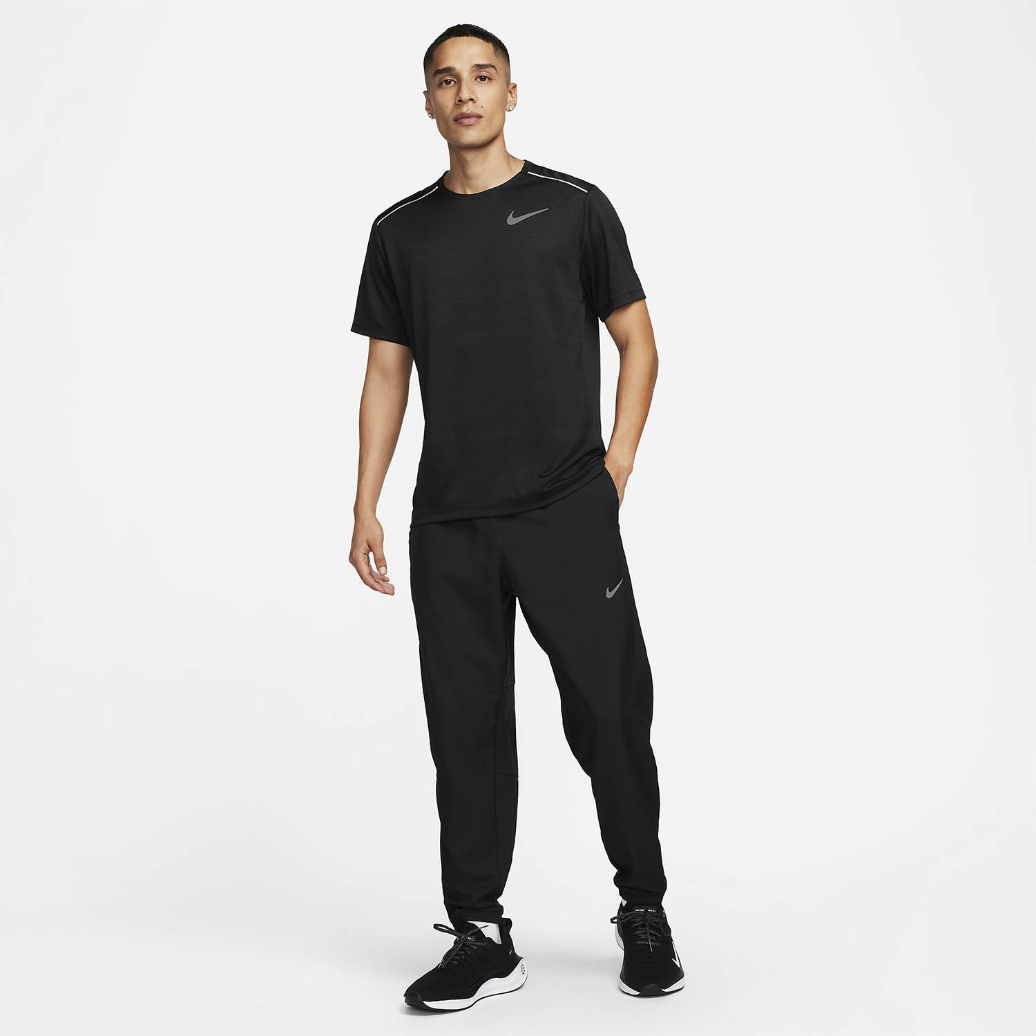 Nike Challenger Pantaloni Black/Reflective Silver