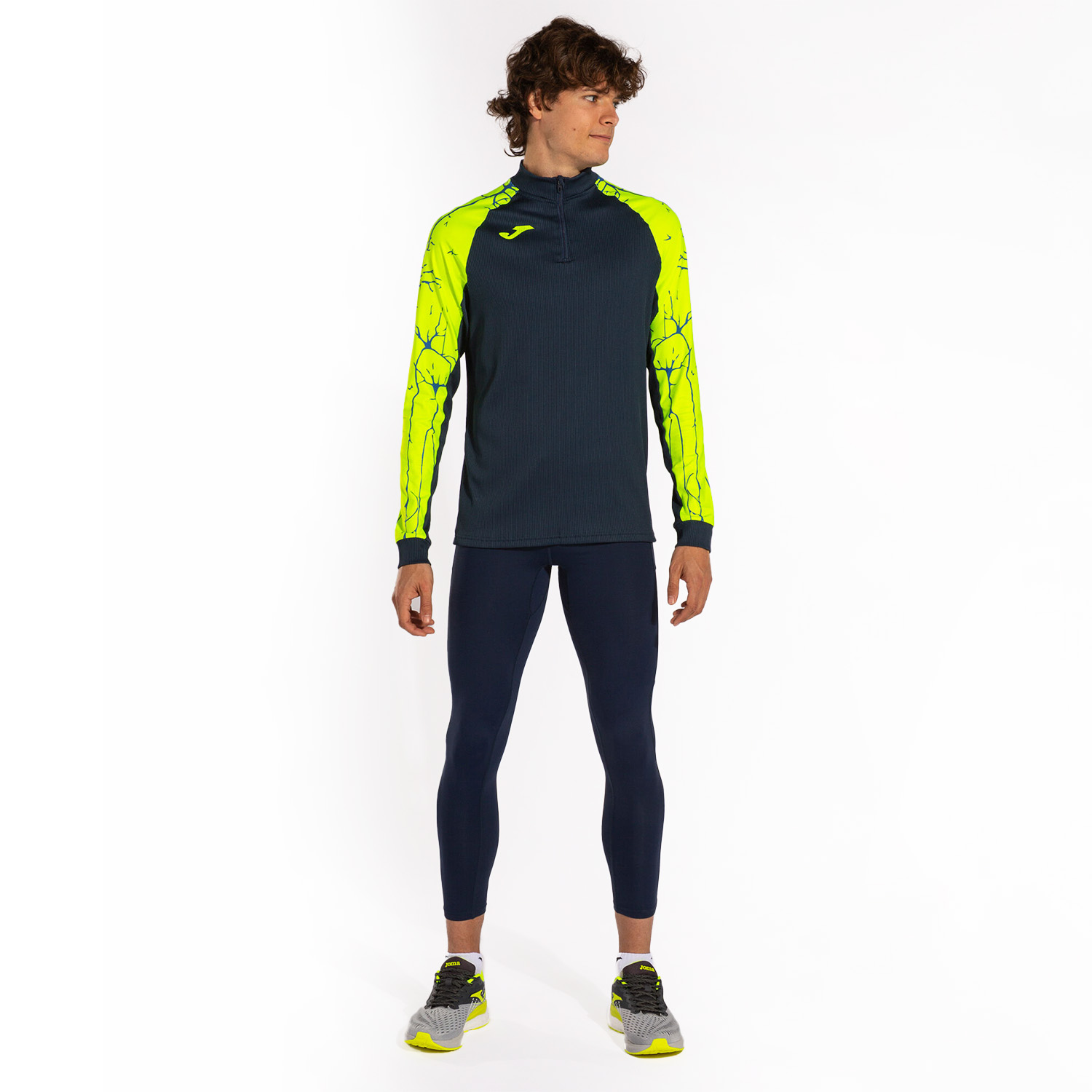 Joma Elite IX Maglia Navy/Fluor Yellow