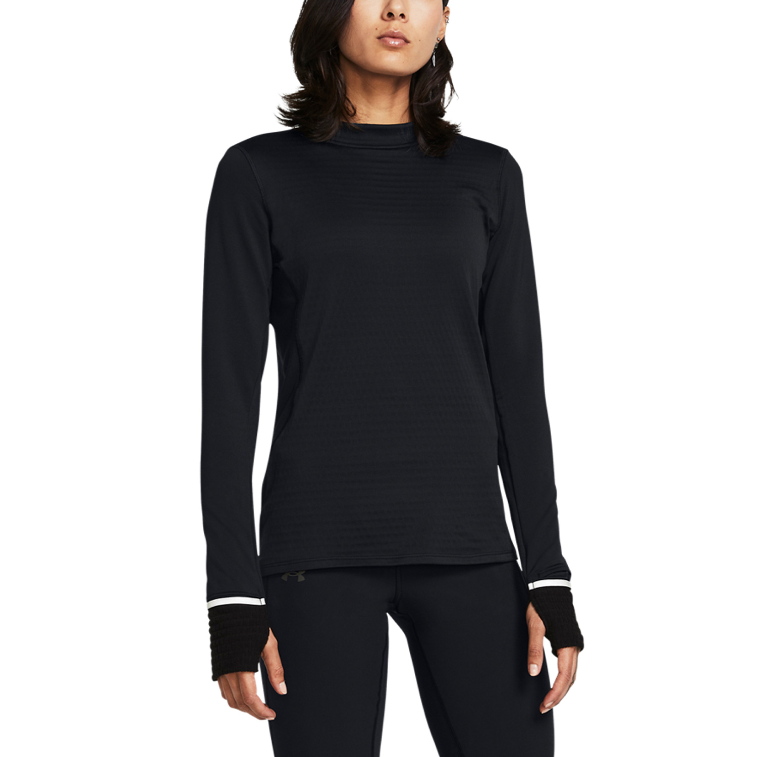Under Armour Qualifier Cold Maglia Black/Reflective