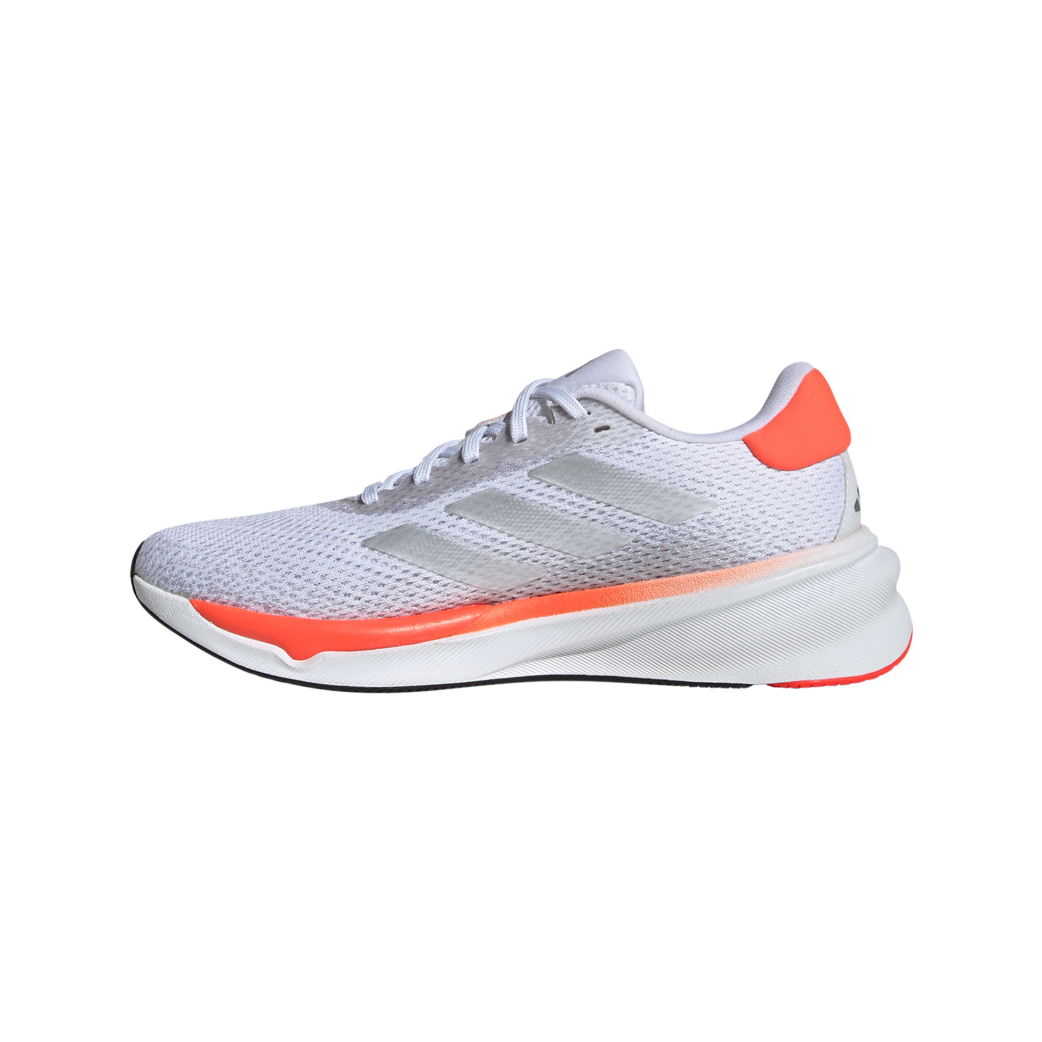 adidas Supernova Stride Cloud White/Silver Metallic/Solar Red