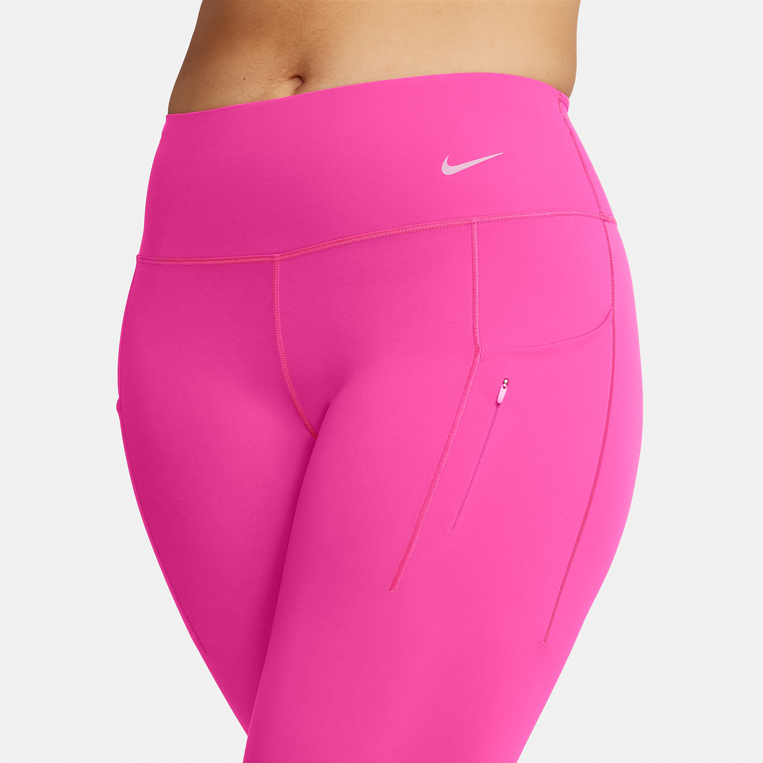 Nike Go Swoosh Tights Fireberry/Black