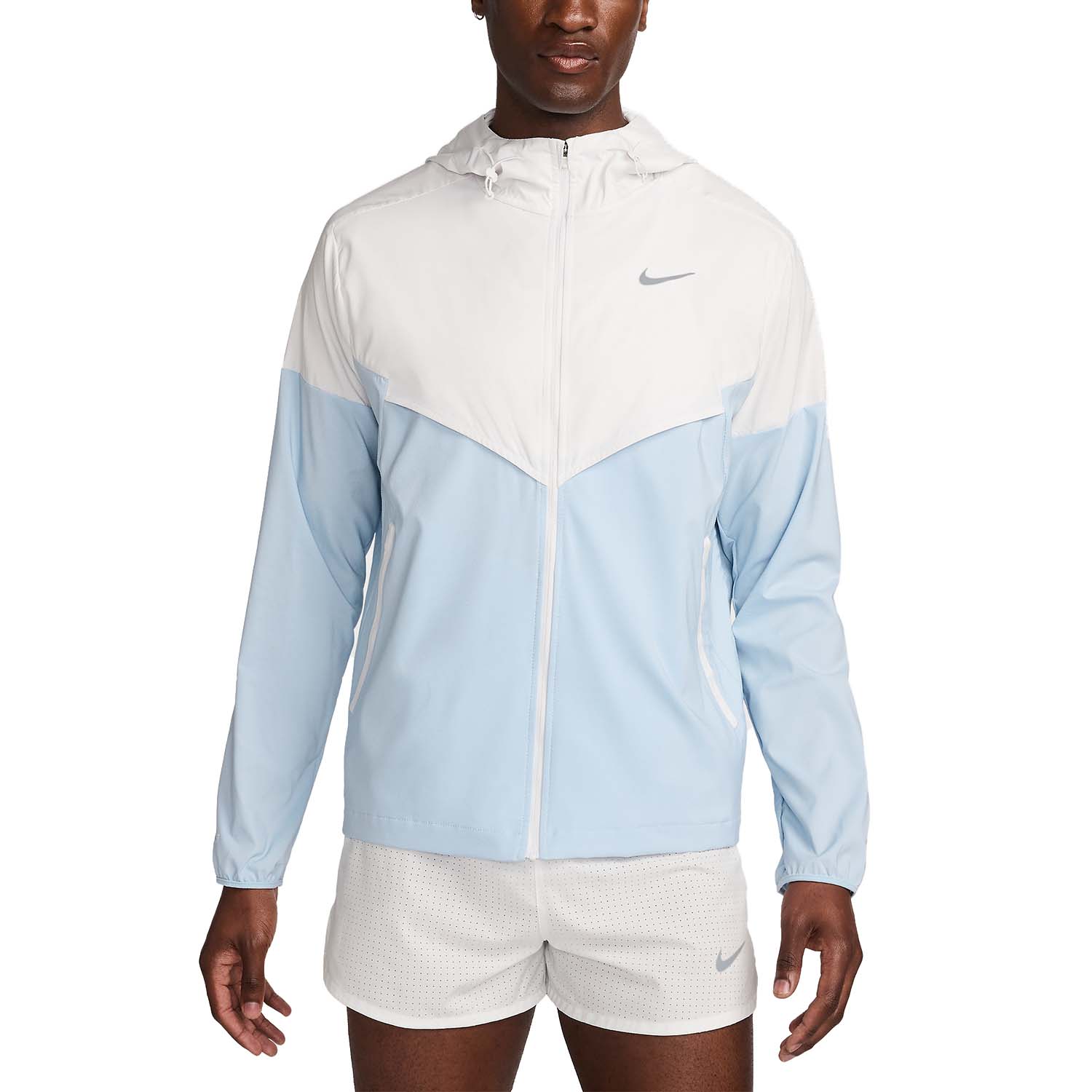 Nike Light Windrunner Giacca Platinum Tint/Reflective Silver