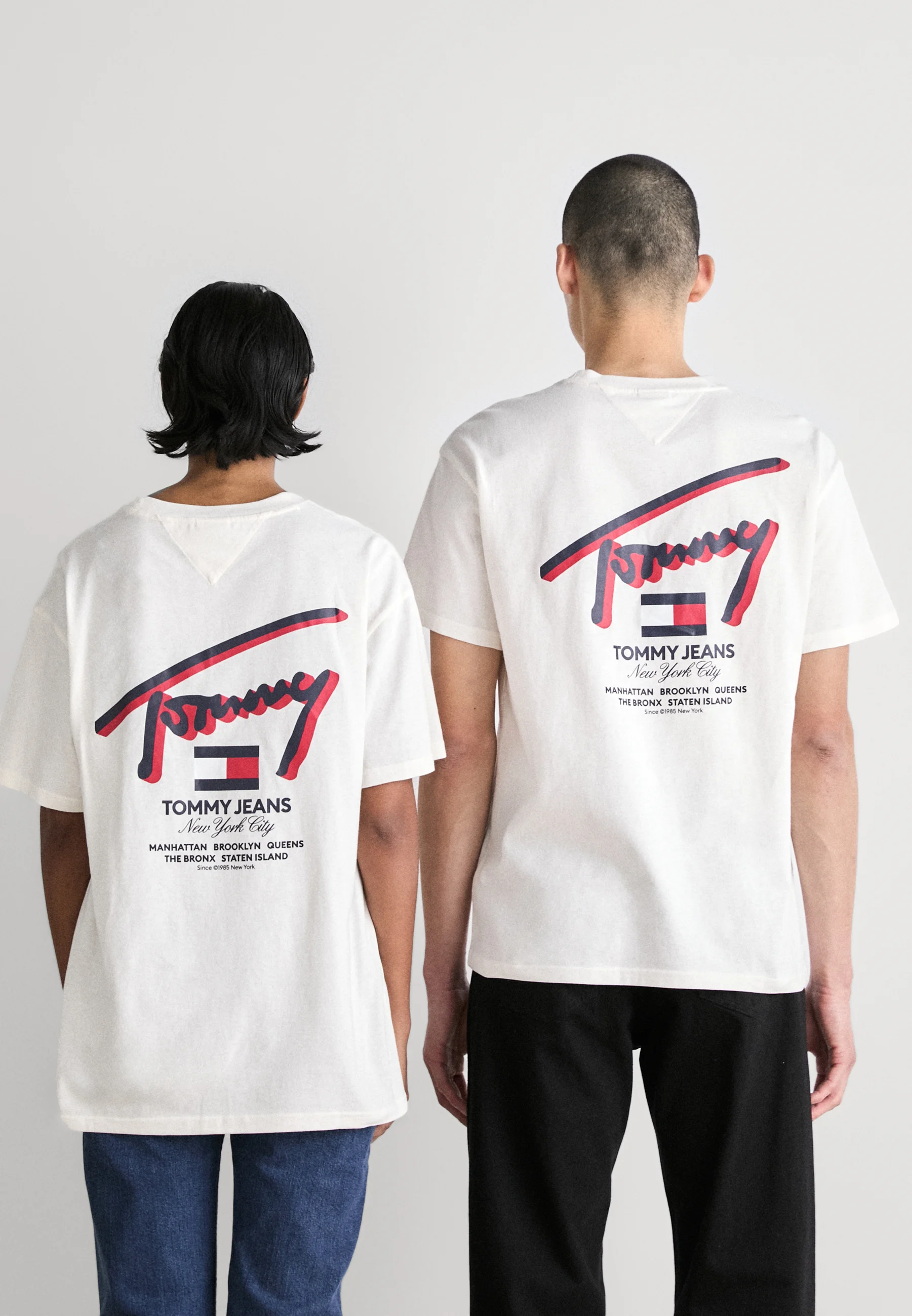 Tommy Jeans STREET TEE UNISEX - T-shirt con stampa