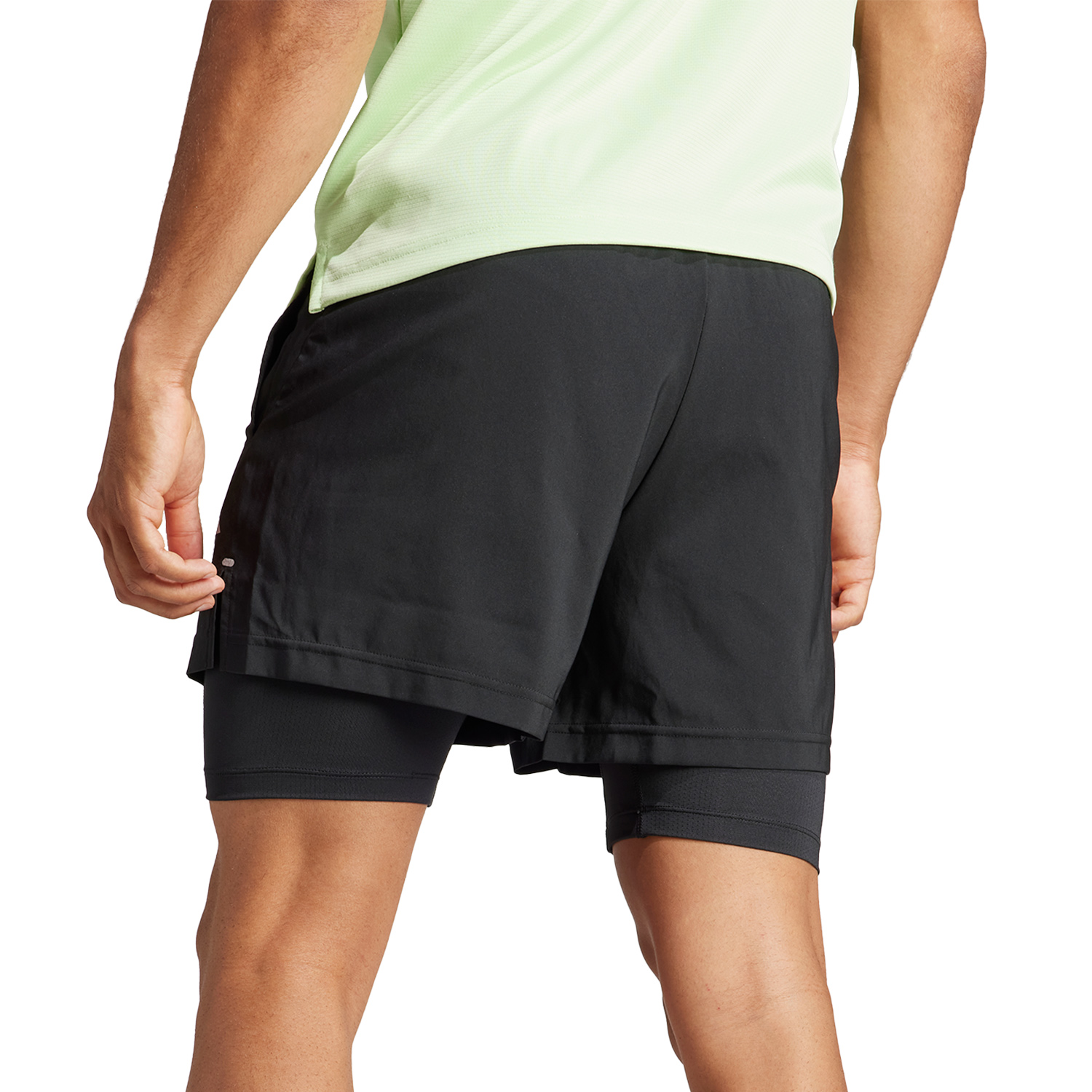 adidas Gym+ 2 in 1 5in Pantaloncini Black