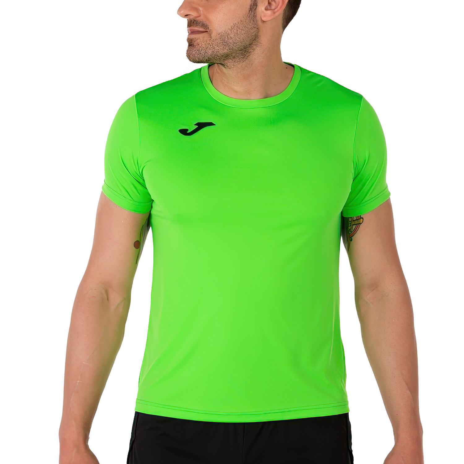 Joma Record II Maglietta Fluor Green