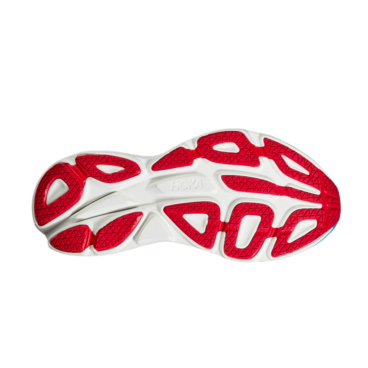 Hoka Bondi 8 Blanc De Blanc/Virtual Blue