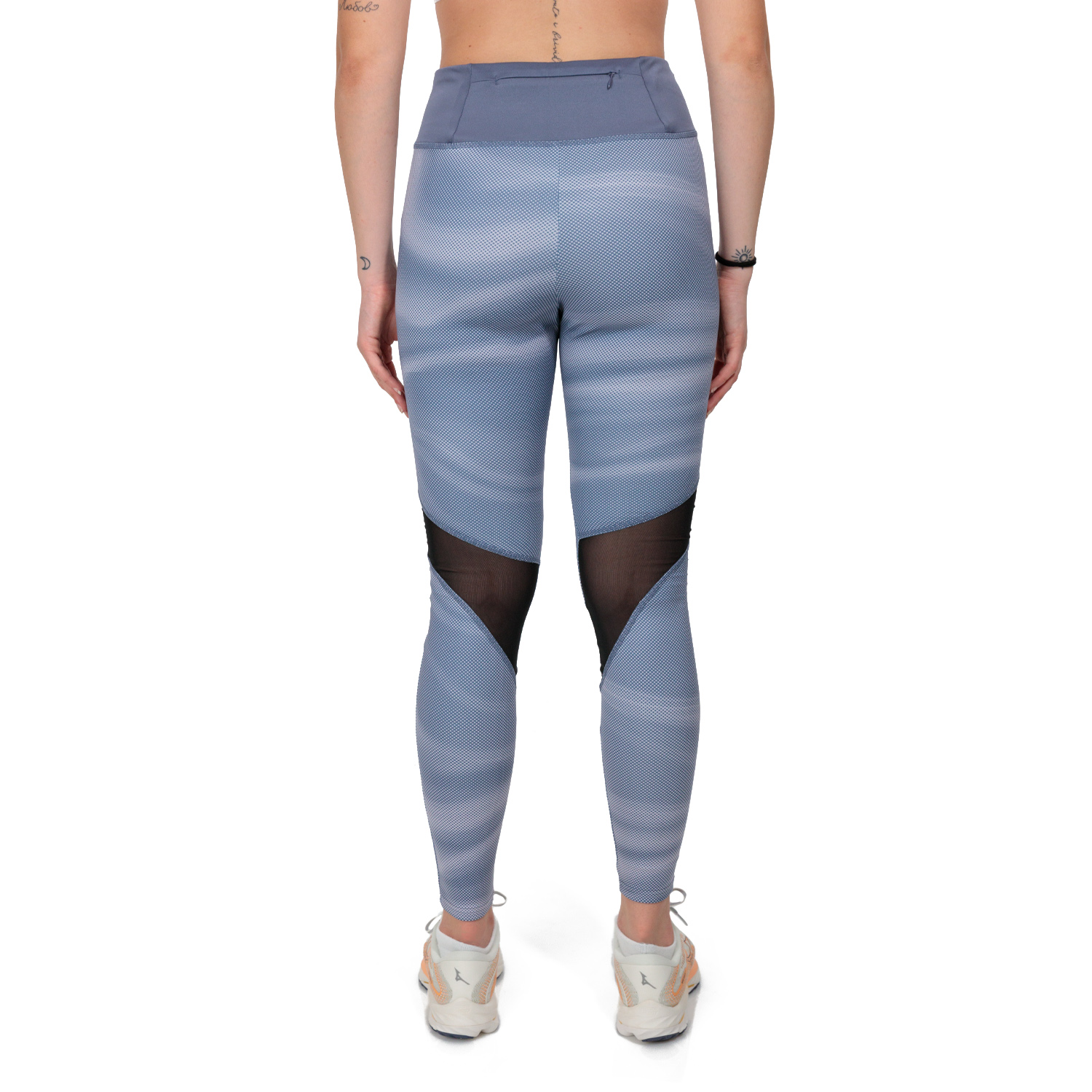 Mizuno Printed Tights Nightshadow Blue