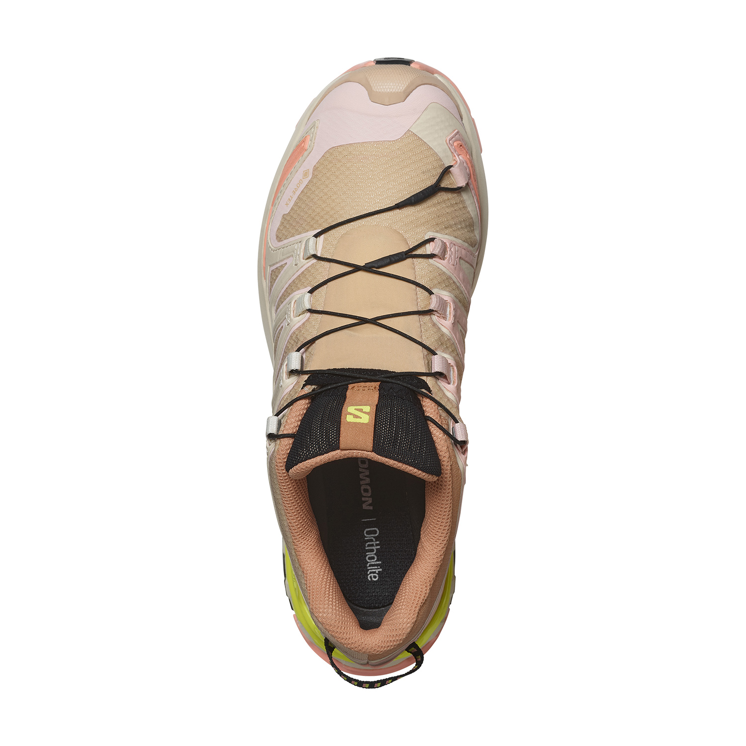Salomon XA Pro 3D V9 GTX Hazelnut/English Rose/Safety Yellow