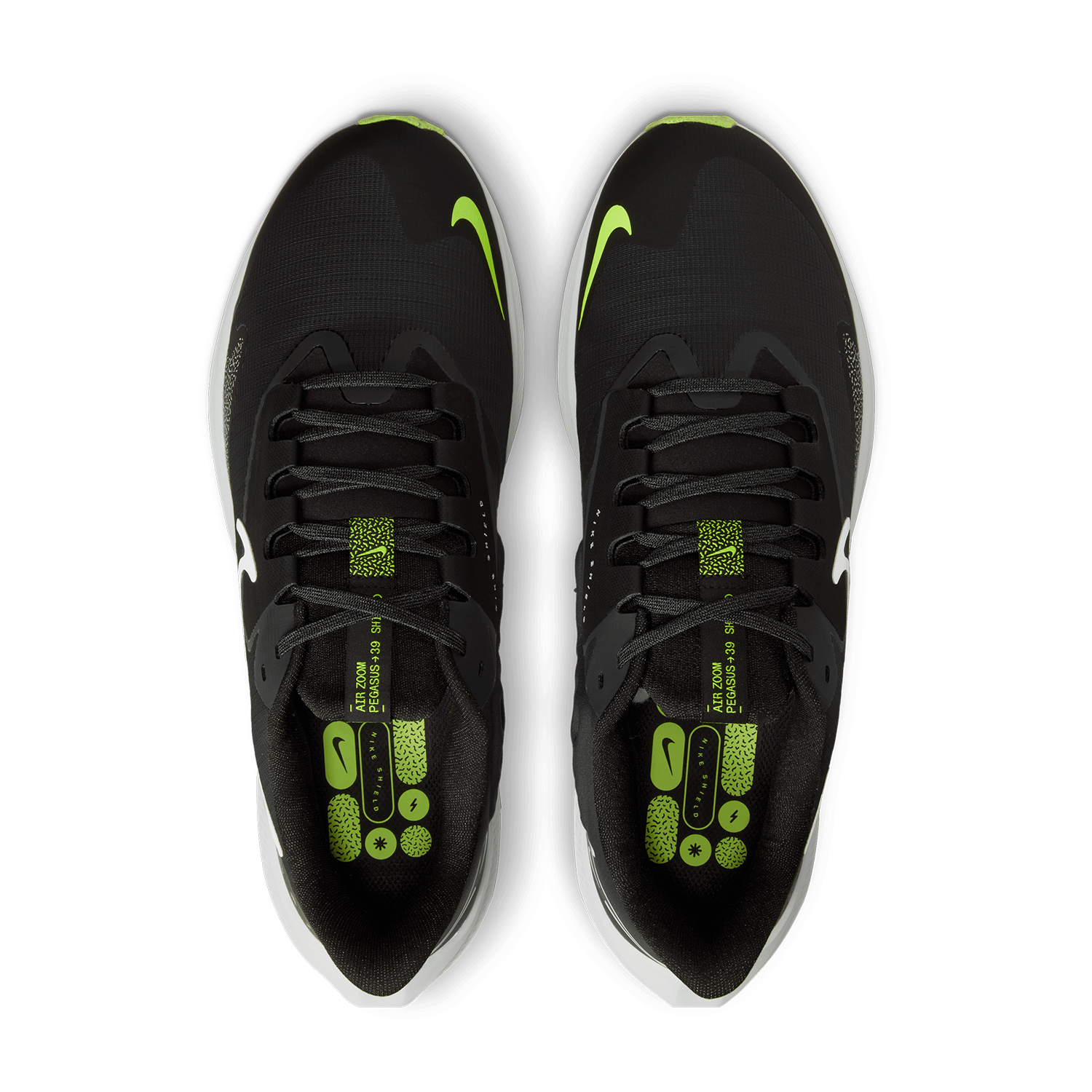 Nike Air Zoom Pegasus 39 Shield Black/White/Dark Smoke Grey/Volt