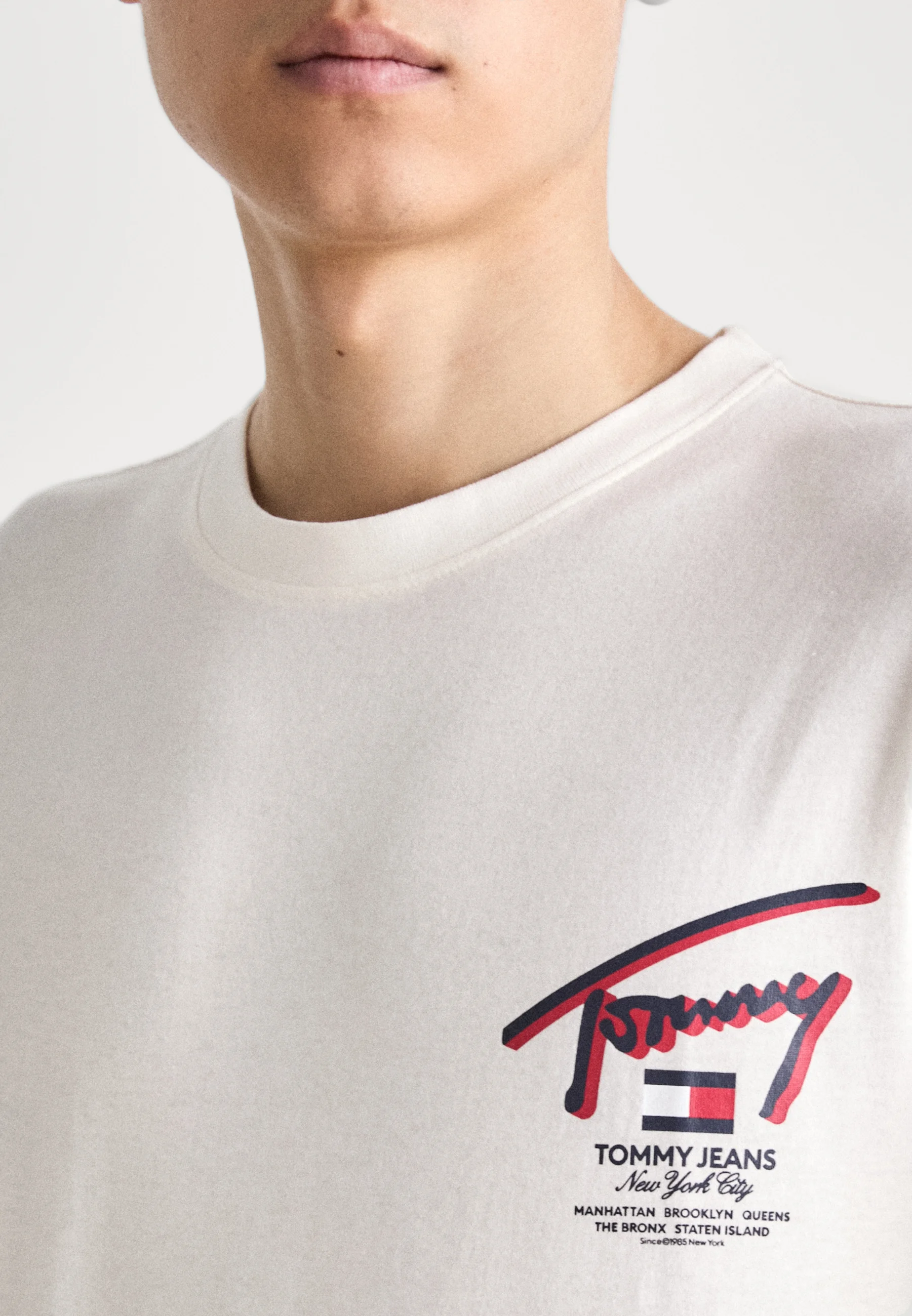 Tommy Jeans STREET TEE UNISEX - T-shirt con stampa