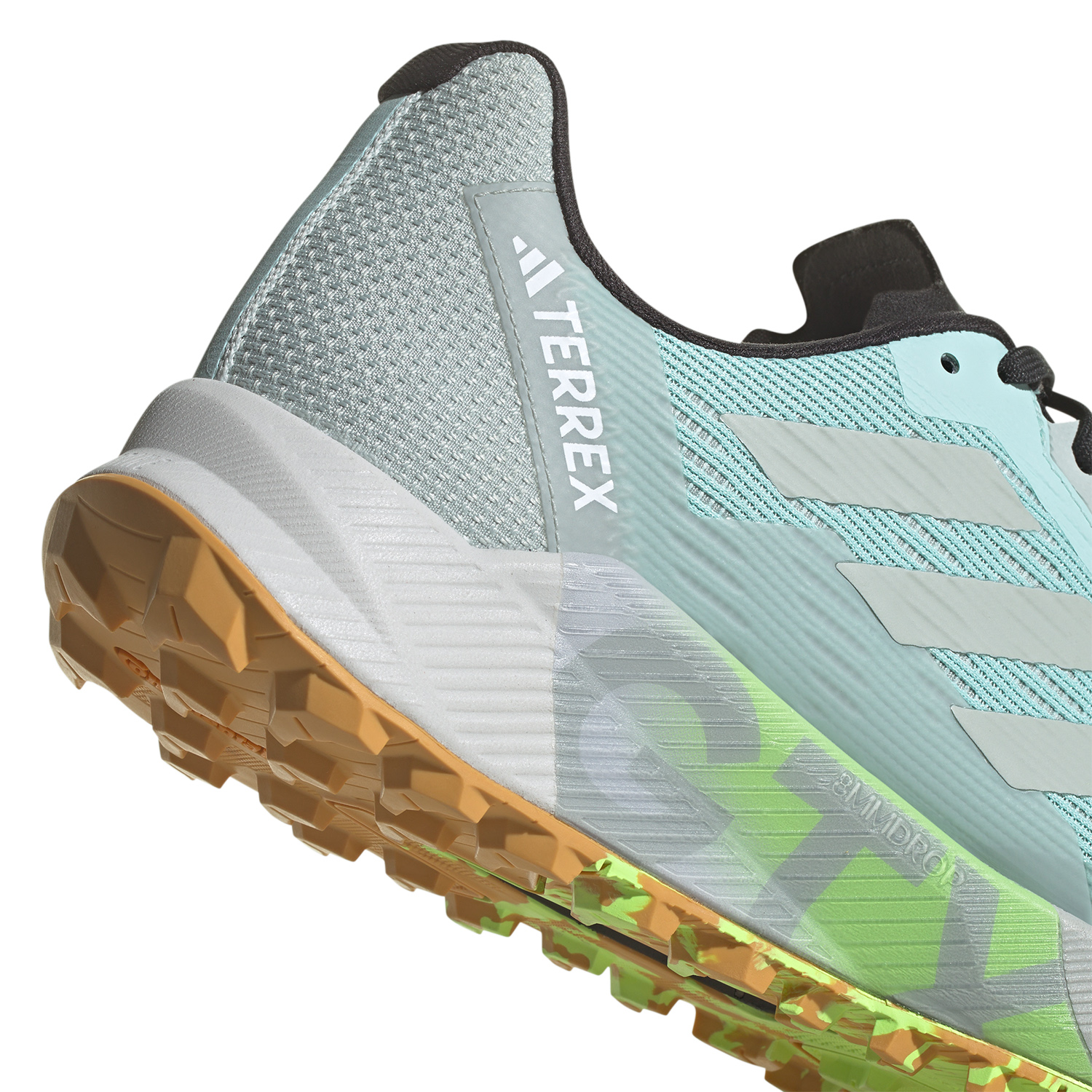 adidas Terrex Agravic Flow 2 GTX Semi Flash Aqua/Wonder Silver/Lucid Lemon