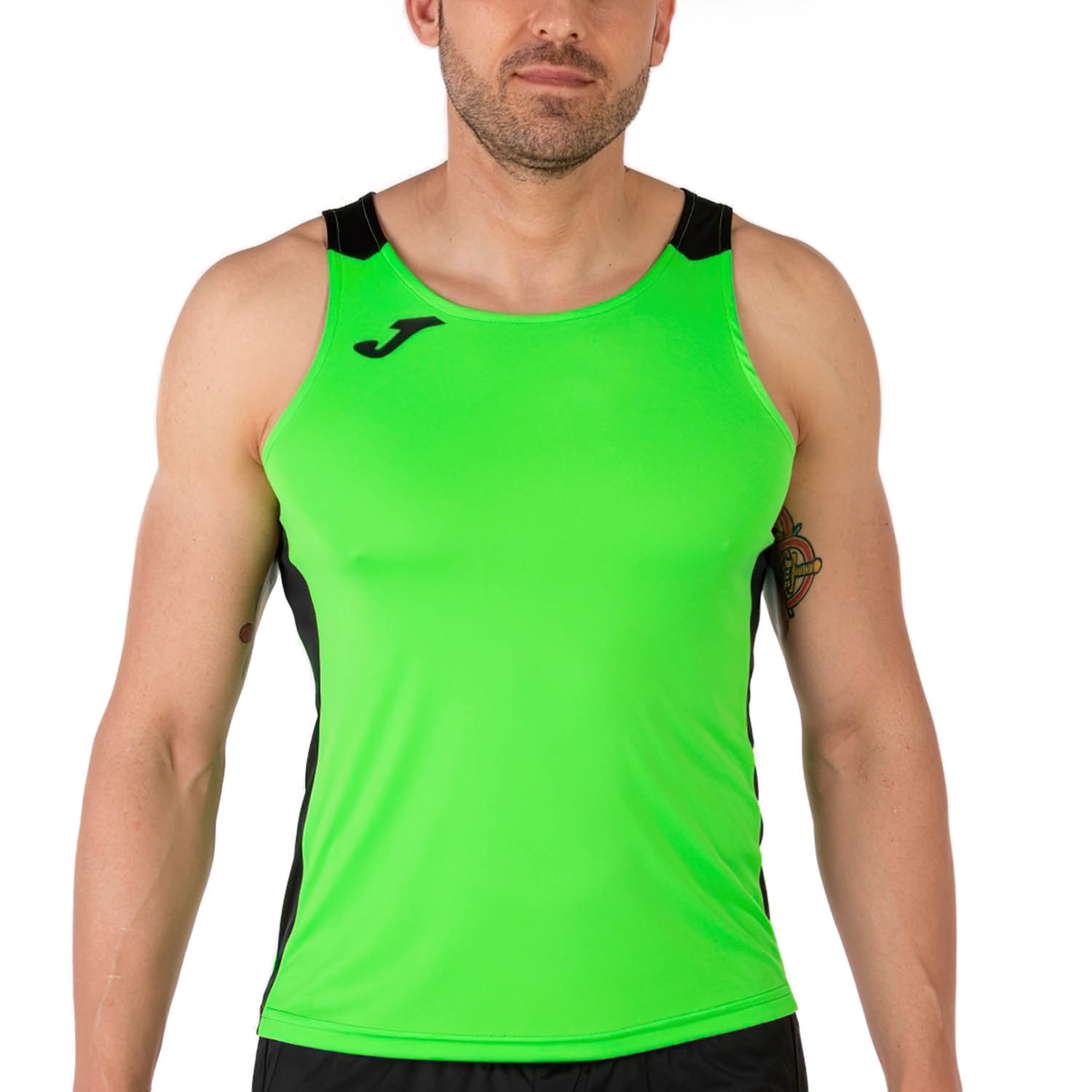 Joma Record II Canotta Fluor Green/Black