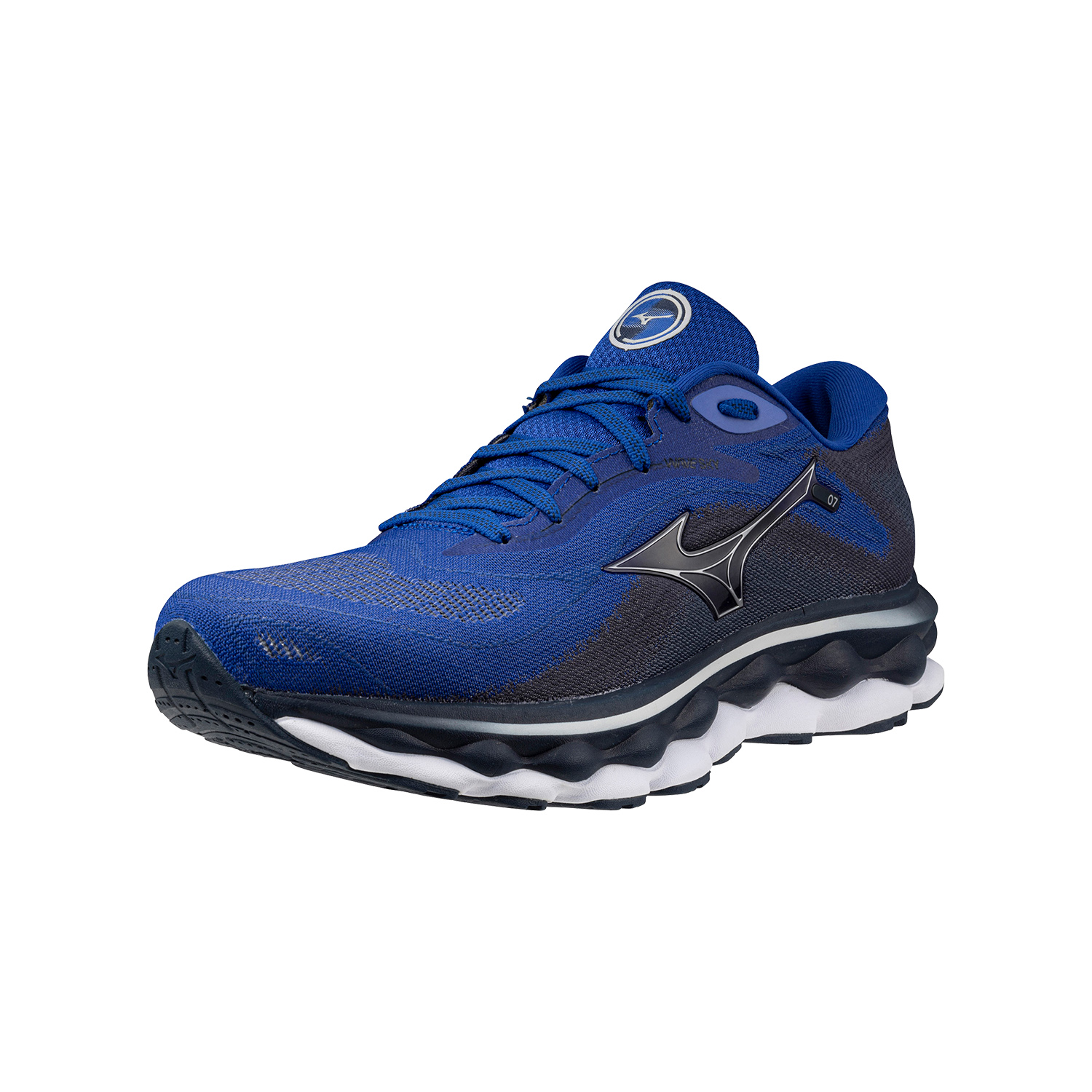Mizuno Wave Sky 7 Surf The Web/Silver/Dress Blues