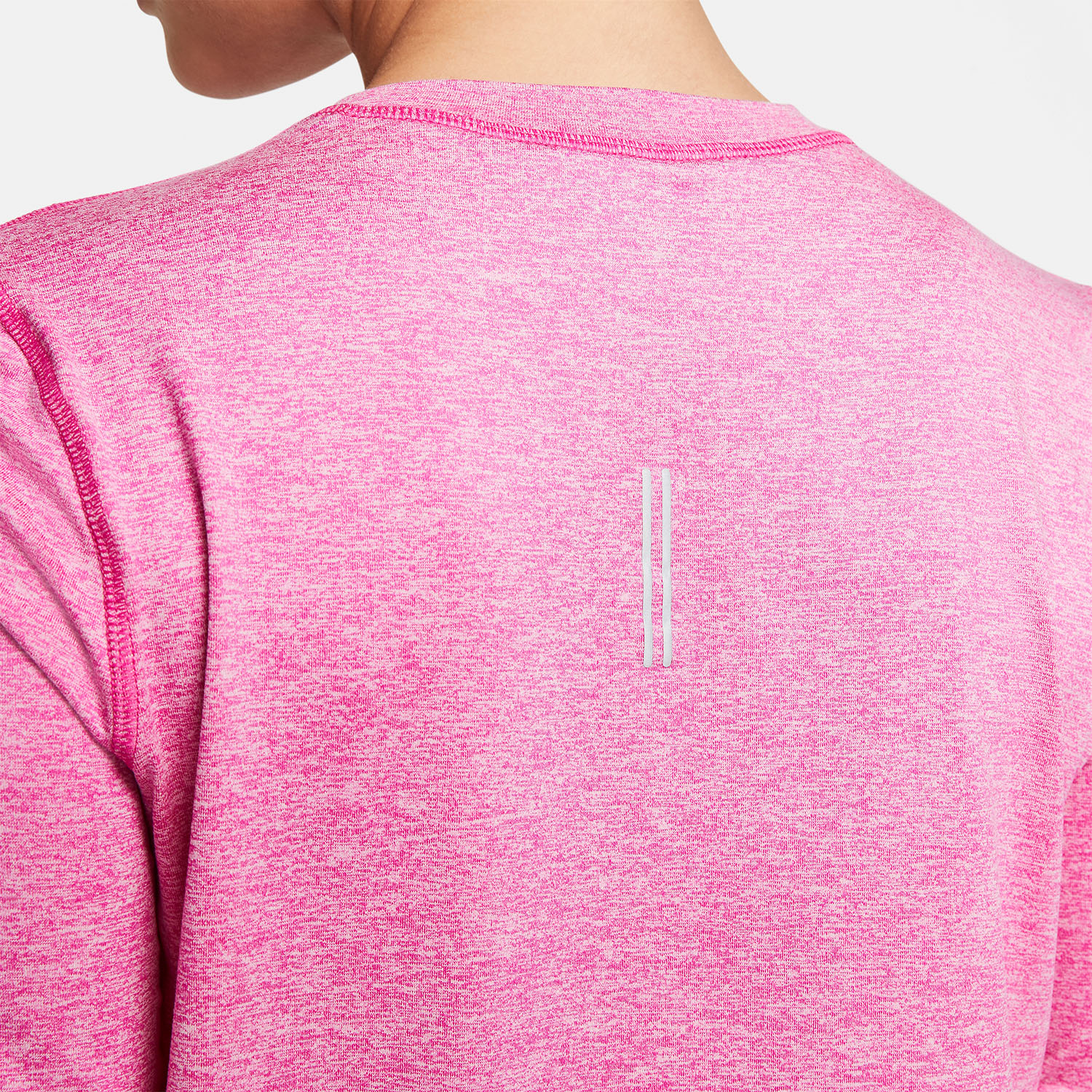 Nike Element Crew Maglia Active Fuchsia/Reflective Silver
